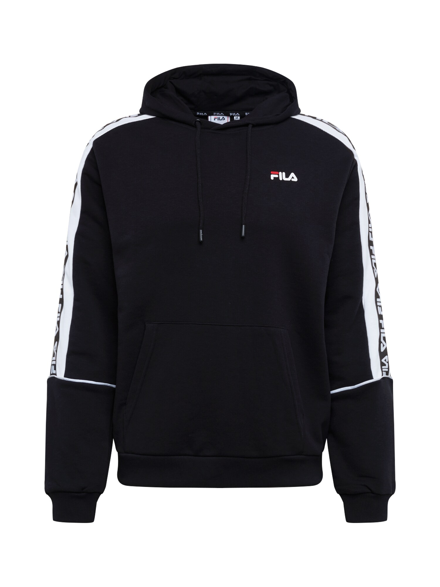 FILA Megztinis be užsegimo 'Tefo'  juoda / balta