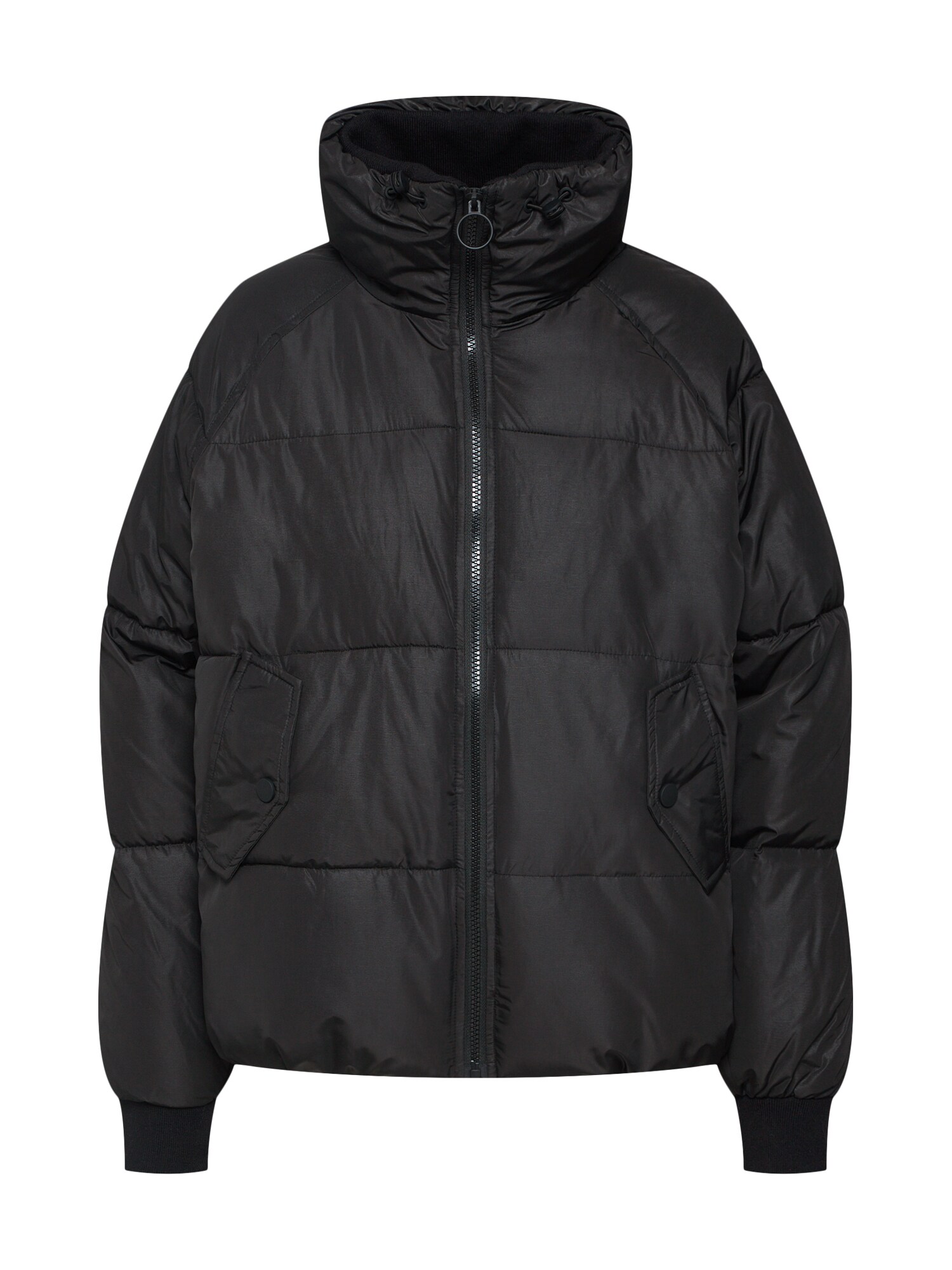 Review Dames Tussenjas Raglan Rapper Zwart review kopen in de aanbieding