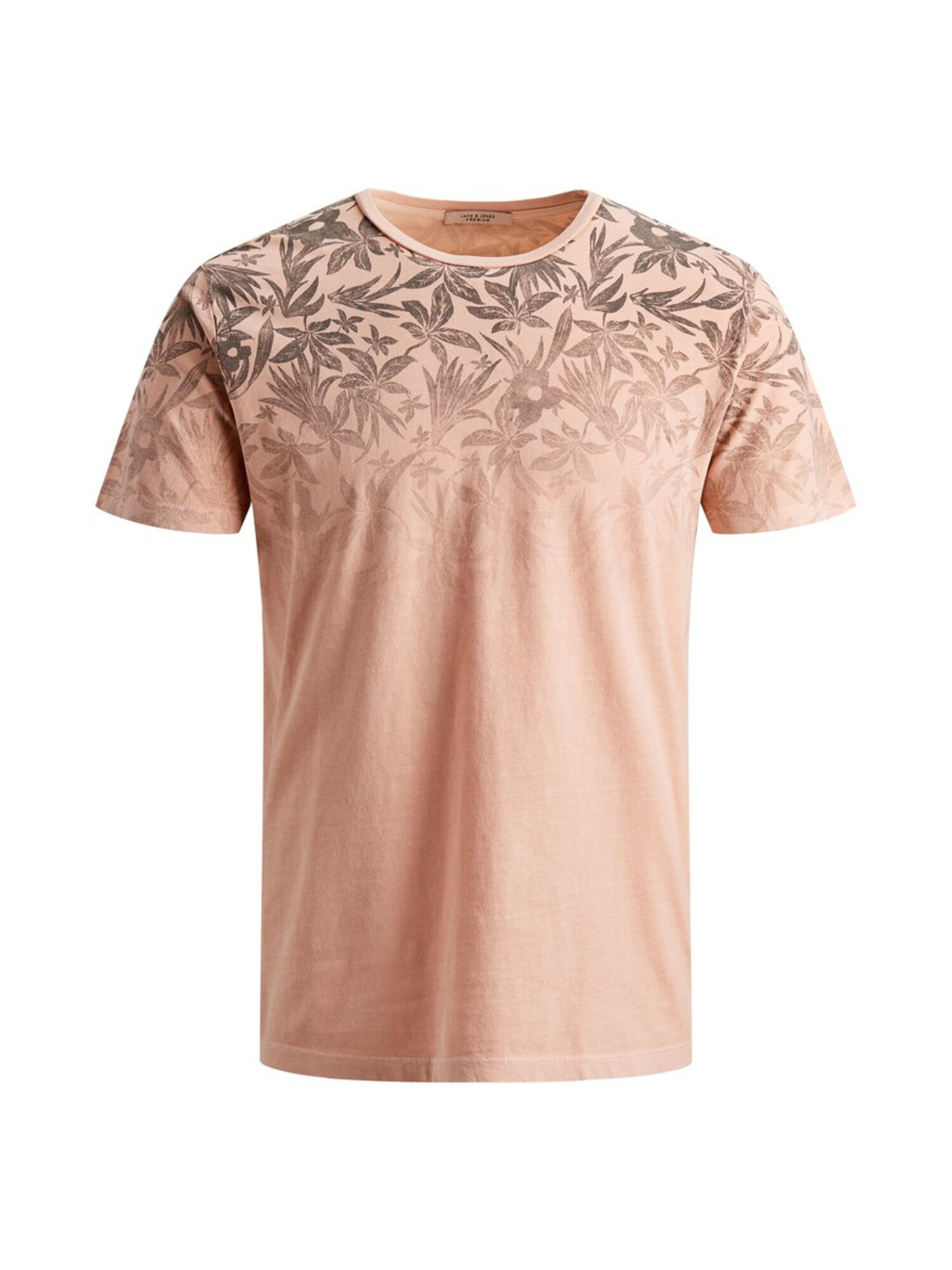 Jack And Jones Heren Shirt Donkergrijs Abrikoos jack and jones kopen in de aanbieding