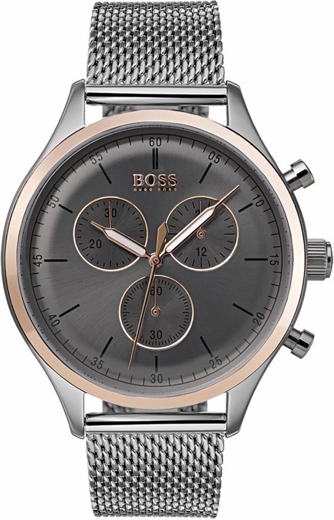 BOSS Uhr ''''Companion'''' silber / rosegold