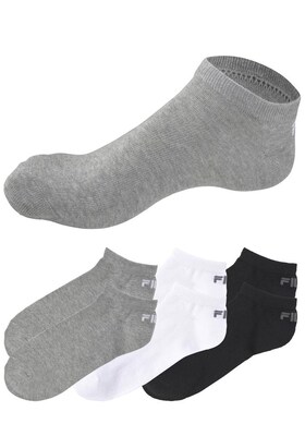 FILA Calcetines  gris moteado / negro / blanco