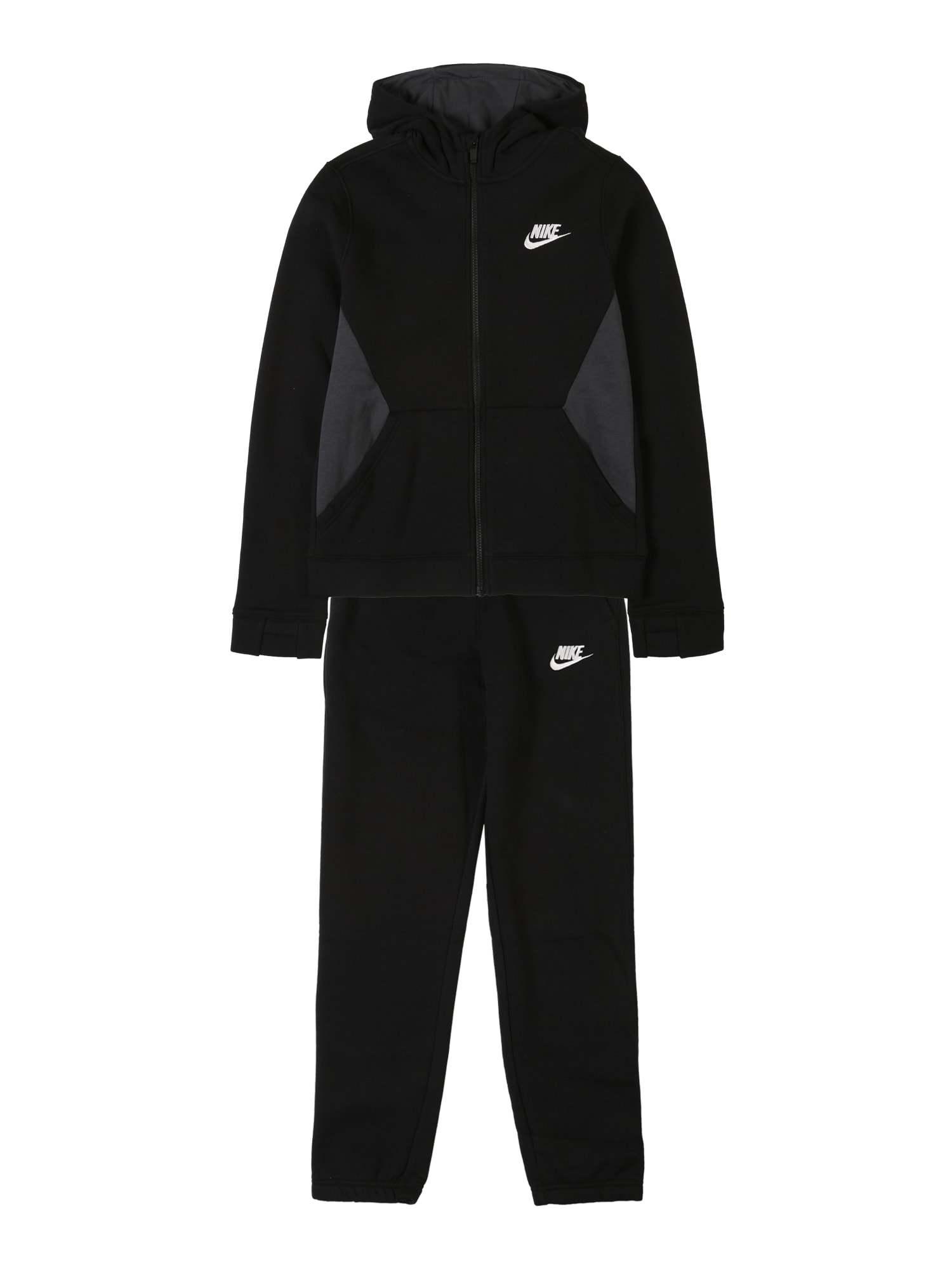 Nike Sportswear Jongens Joggingpak Zwart nike kopen in de aanbieding
