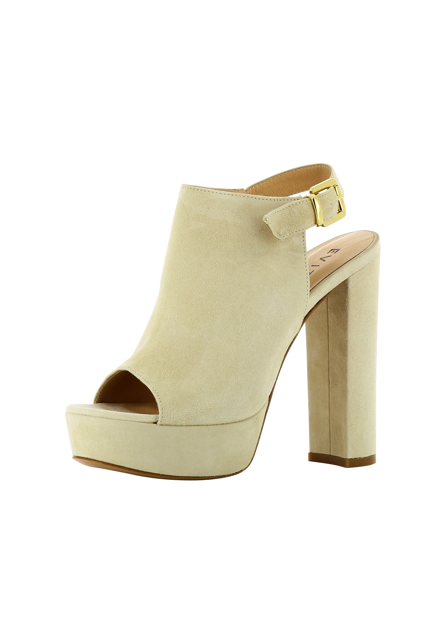 Evita Dames Sandalen Met Riem Lichtbeige evita kopen in de aanbieding