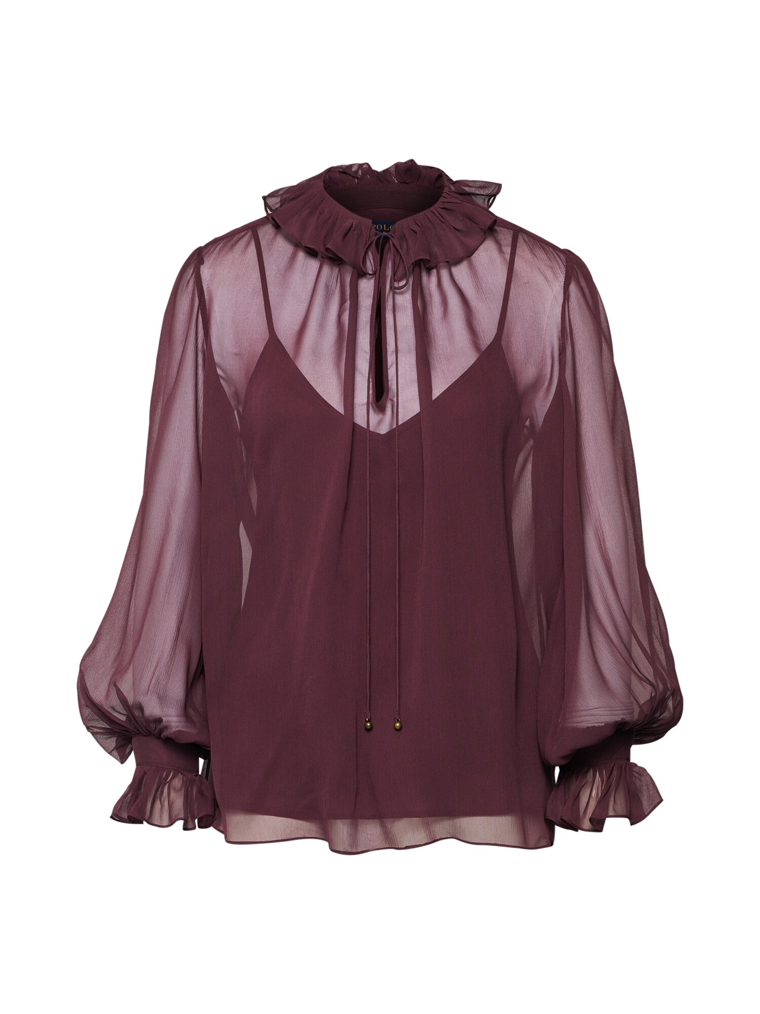 Polo Ralph Lauren Dames Tuniek Aubergine polo ralph lauren kopen in de aanbieding