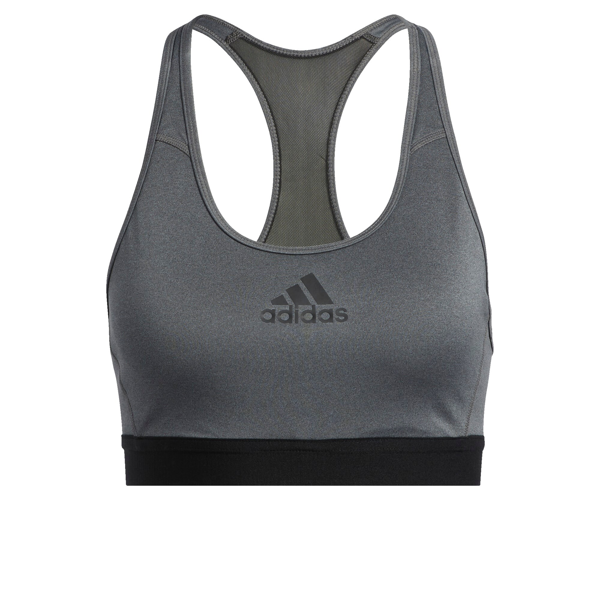 ADIDAS PERFORMANCE Sportinė liemenėlė  bazalto pilka