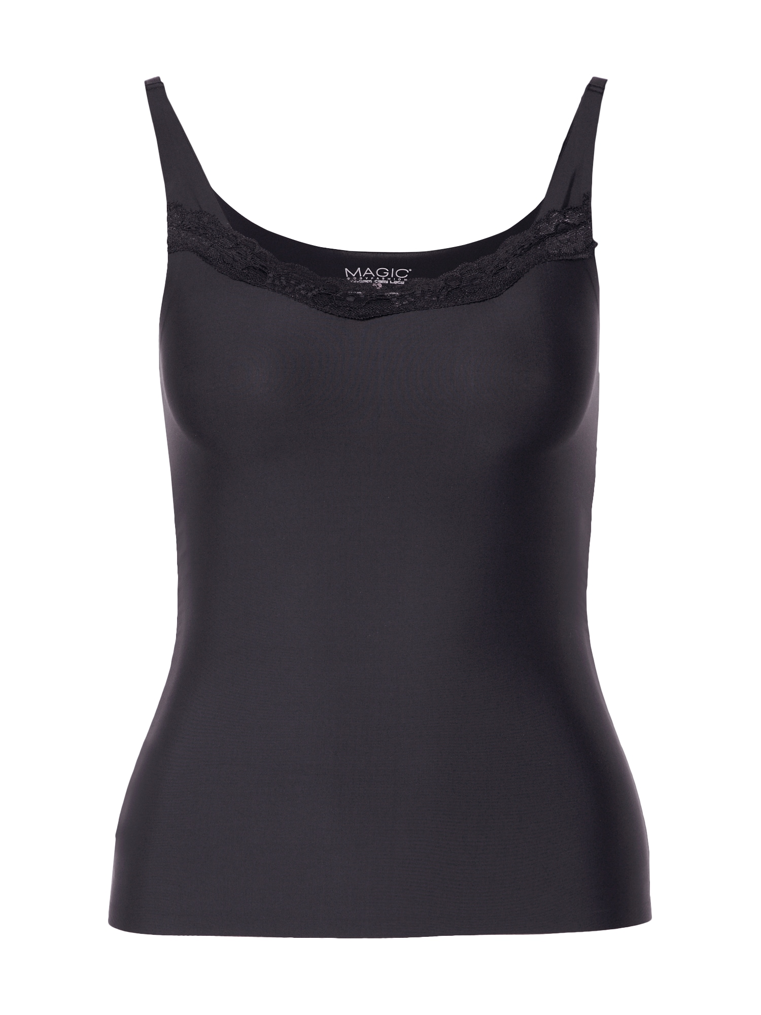 MAGIC Bodyfashion Formuojanti palaidinė 'Dream Cami Lace'  juoda