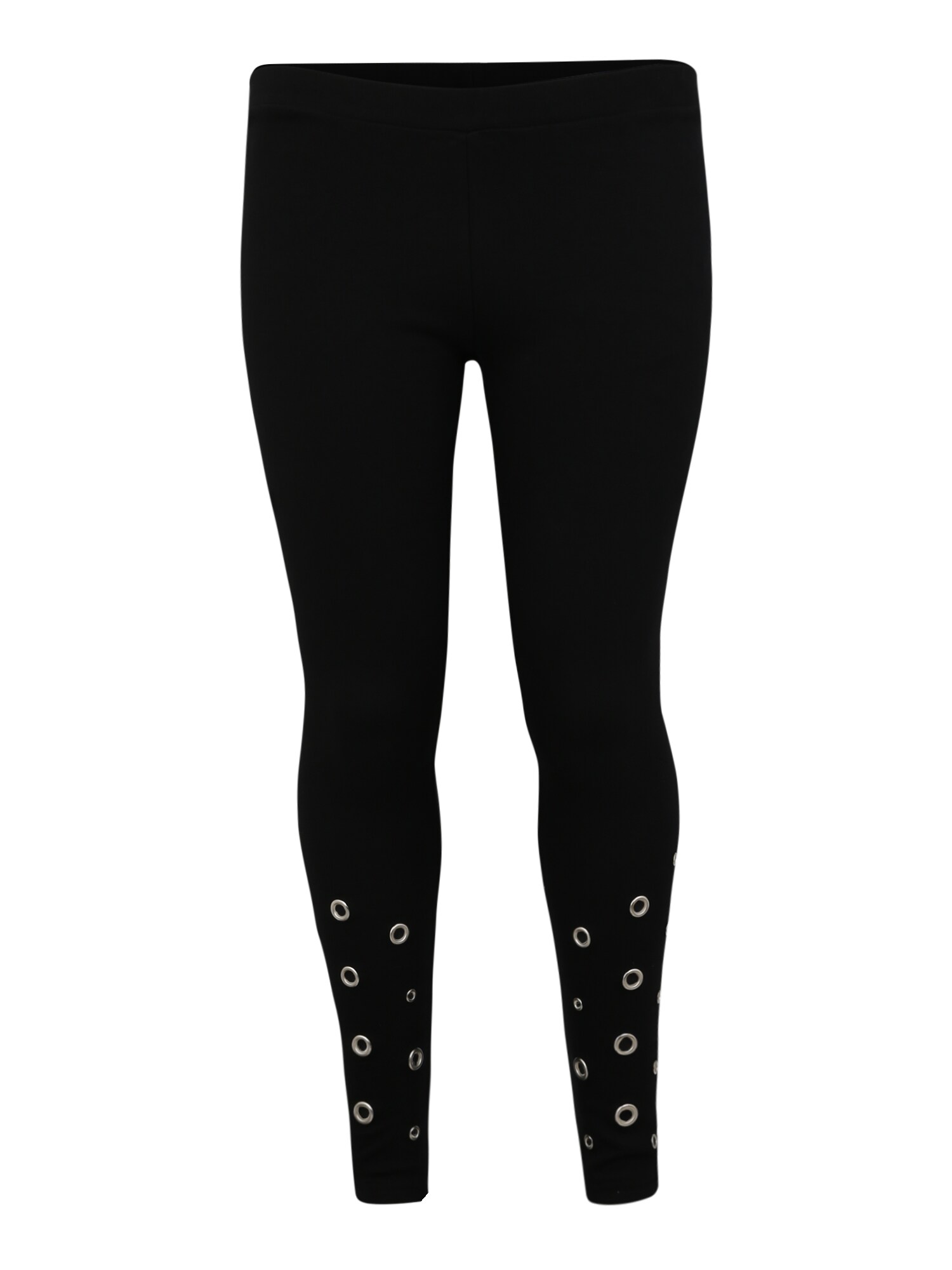 Urban Classics Curvy Kelnės 'Ladies Eyelet Leggings'  juoda