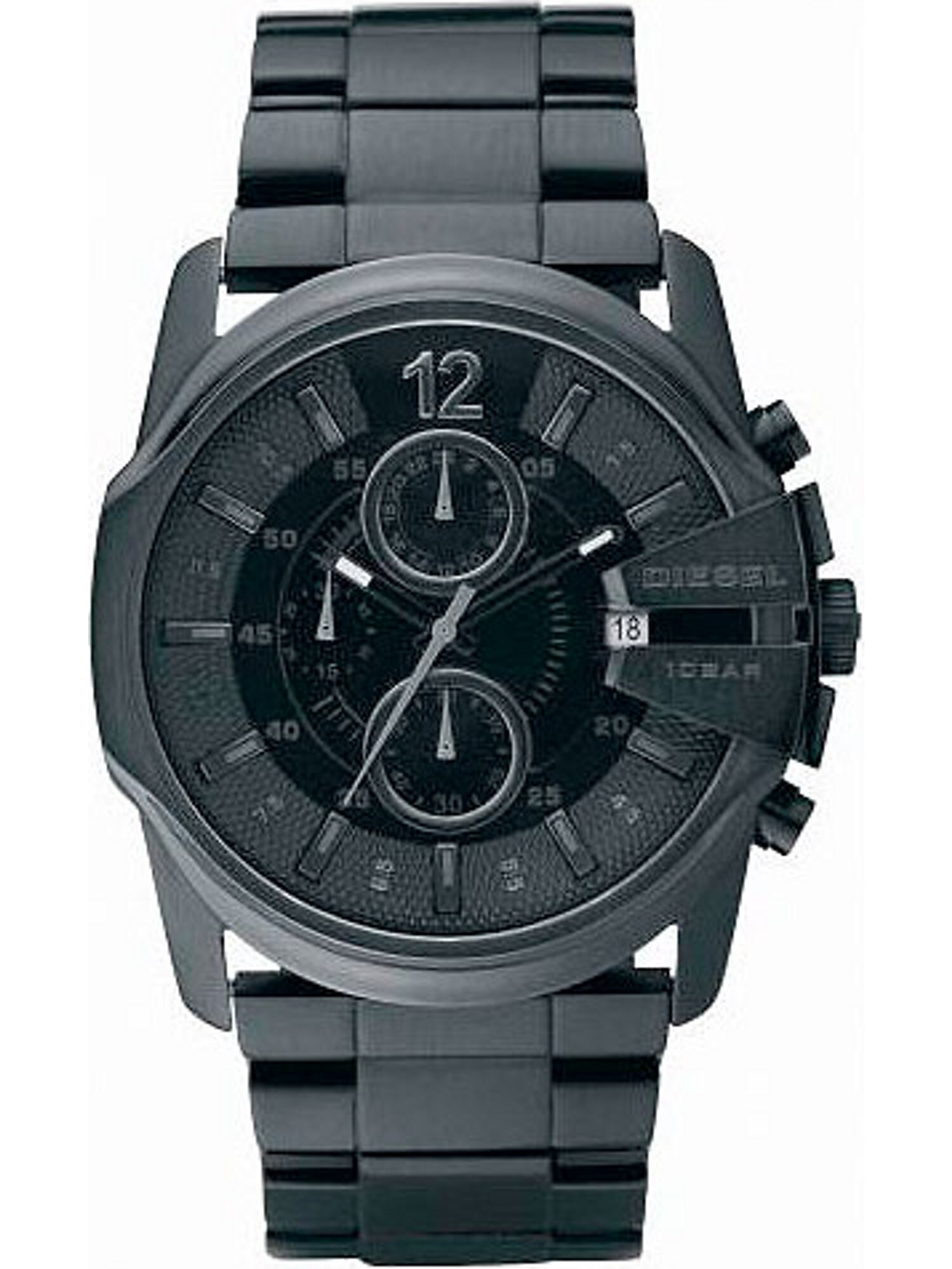 DIESEL Ceas analogic MASTER CHIEF  negru