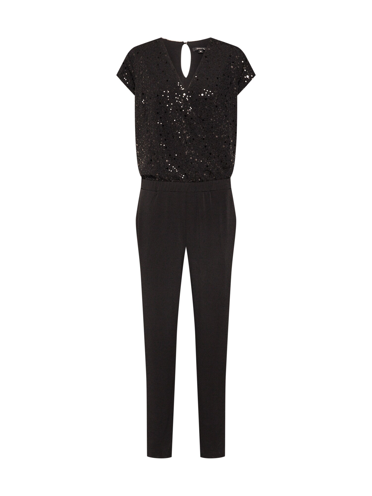 Comma Dames Jumpsuit Zwart comma kopen in de aanbieding