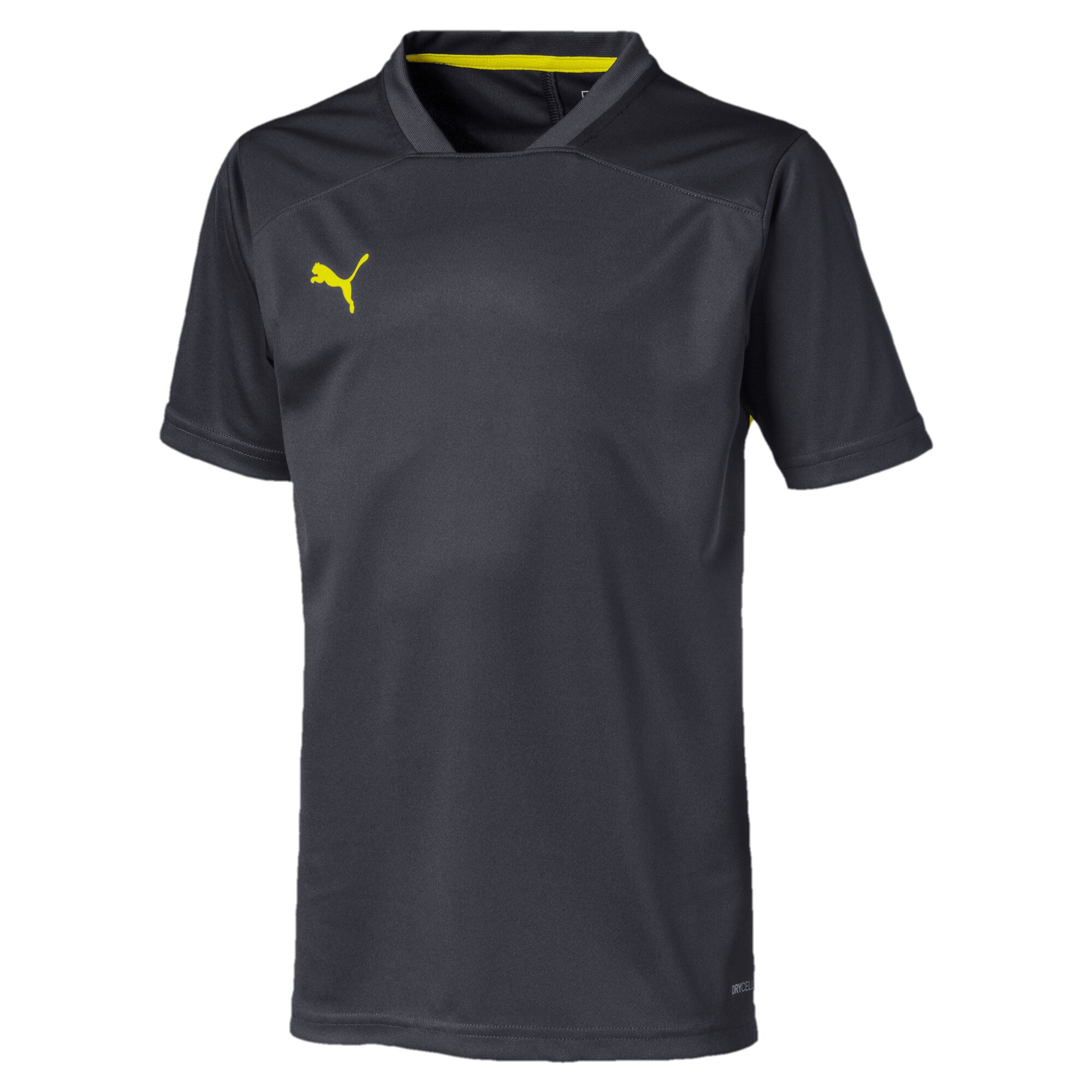 PUMA Tricou funcțional  galben neon / negru