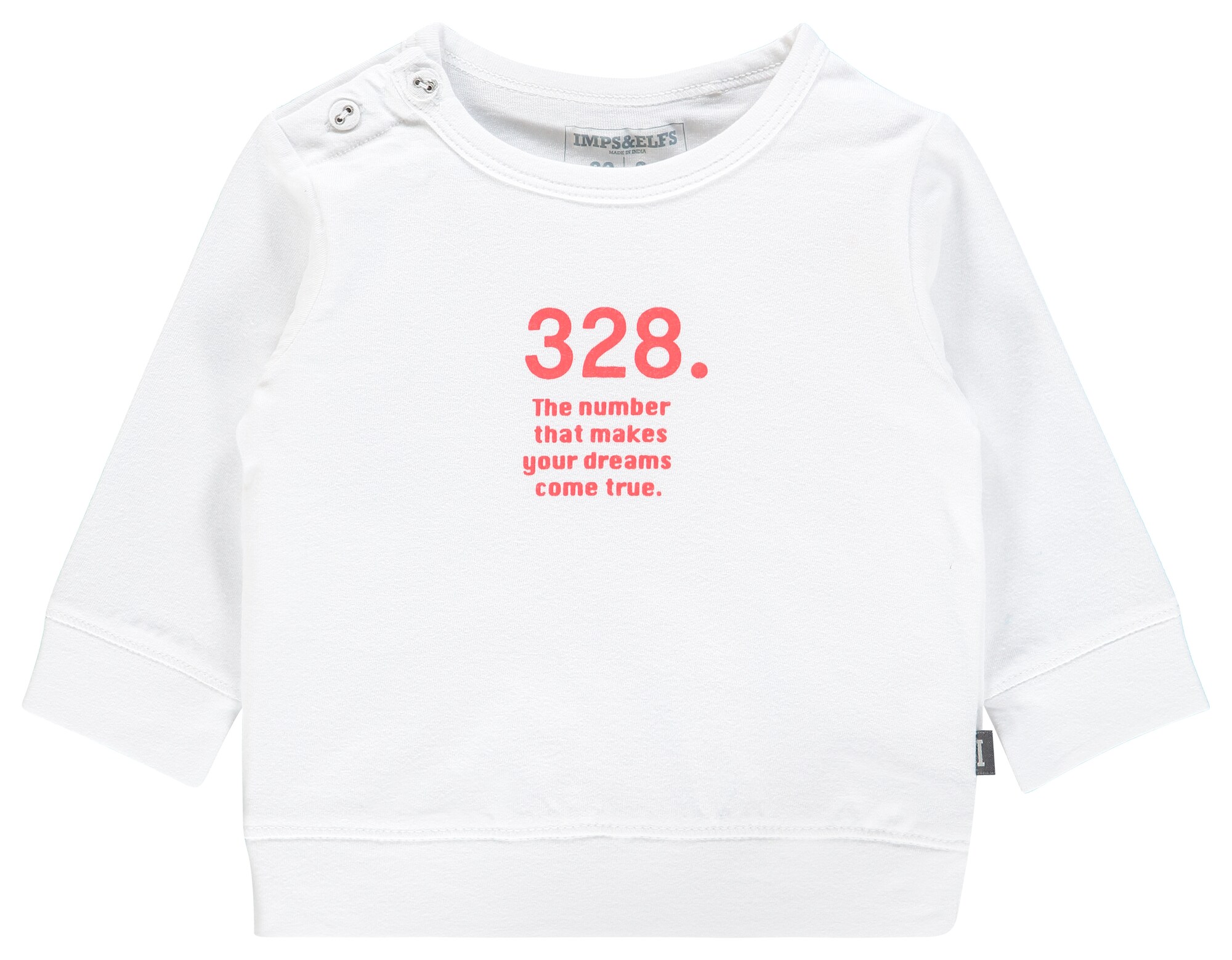 Impselfs Jongens Shirt Anaheim Rood Wit impselfs kopen in de aanbieding