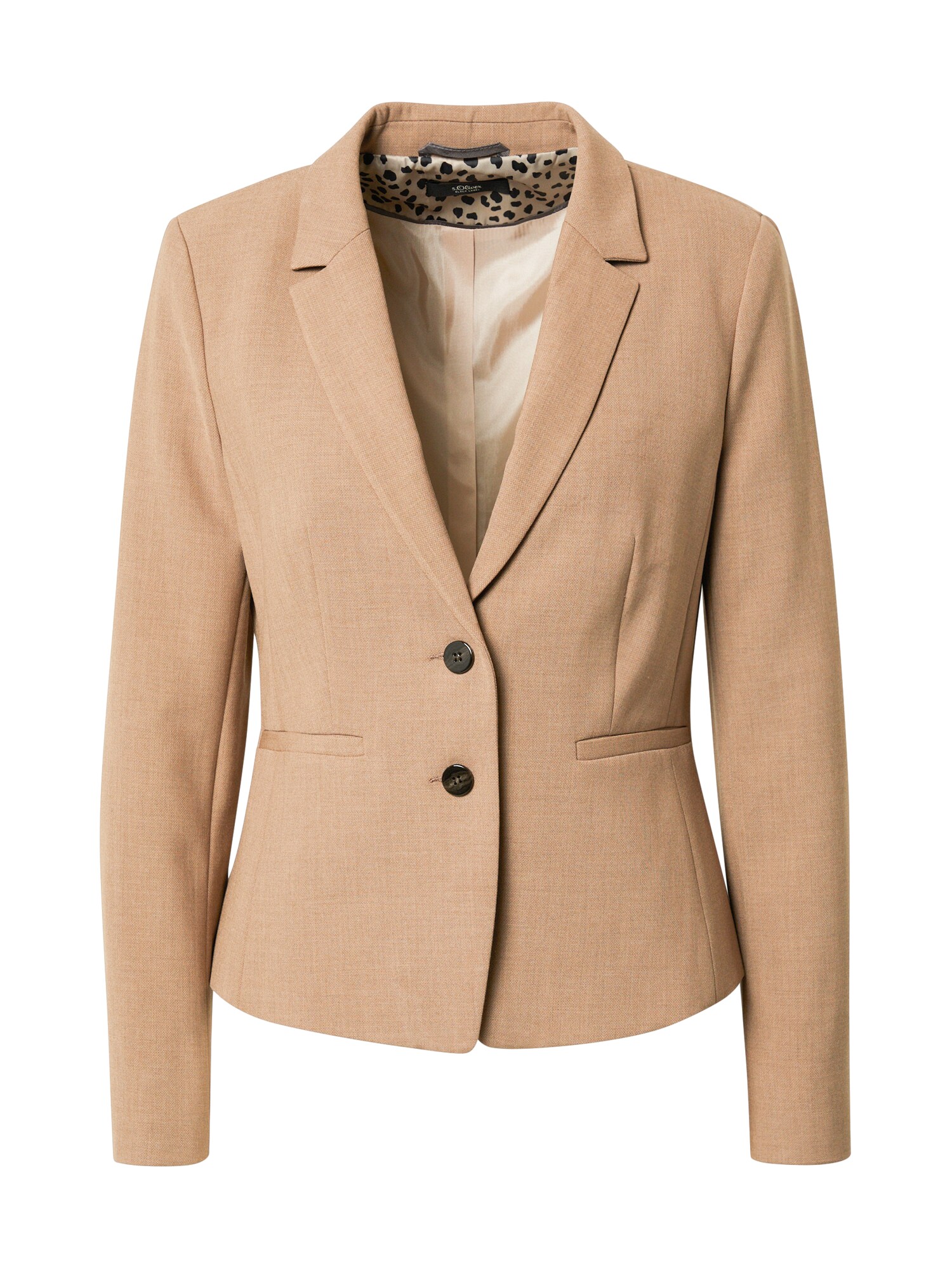 s.Oliver BLACK LABEL Blazer švarkas  margai ruda