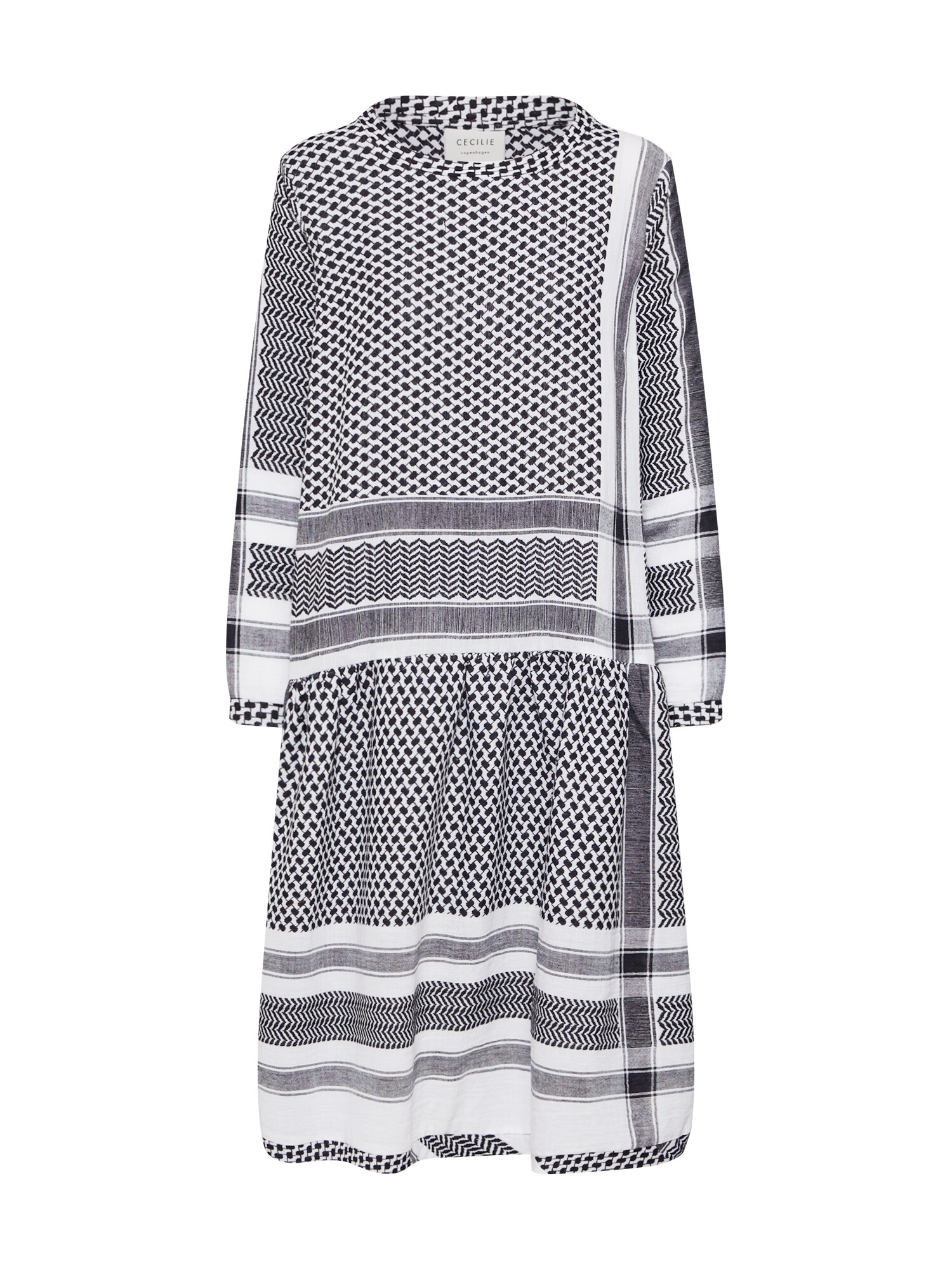 Cecilie Copenhagen Suknelė 'Josephine'  balta / juoda