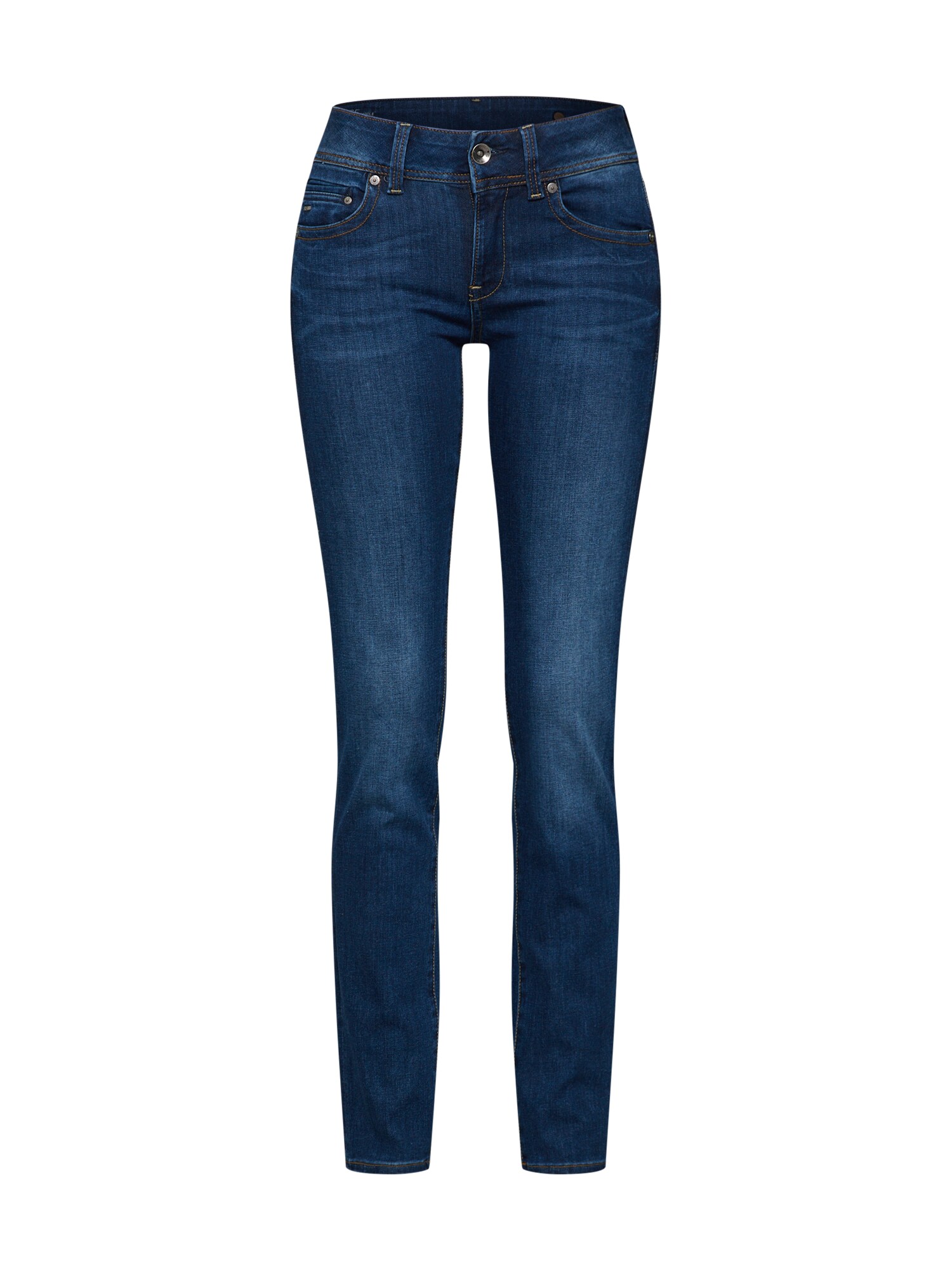 Gstar G Star Raw Dames Jeans Midge Saddle Blauw Denim gstar kopen in de aanbieding