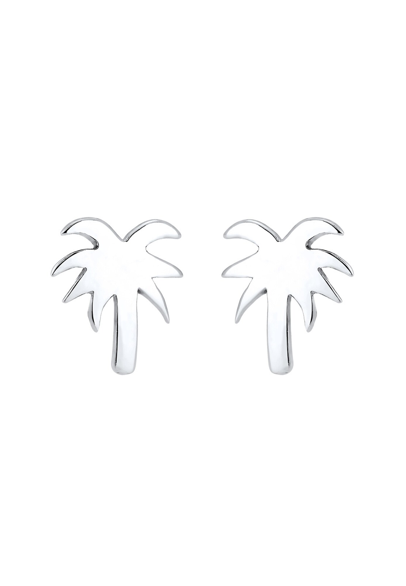 Elli Oorbellen 'Palme' Zilver