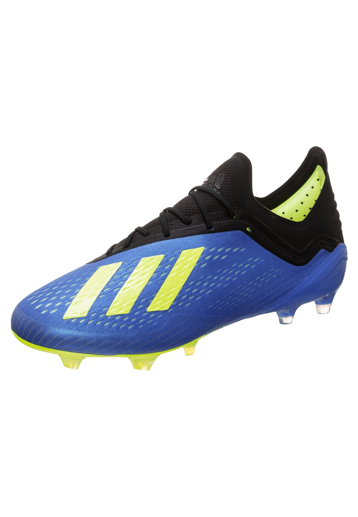 Adidas Performance Heren Voetbalschoen X 181 Fg Royal Bluekoningsblauw Neongeel Zwart adidas performance kopen in de aanbieding