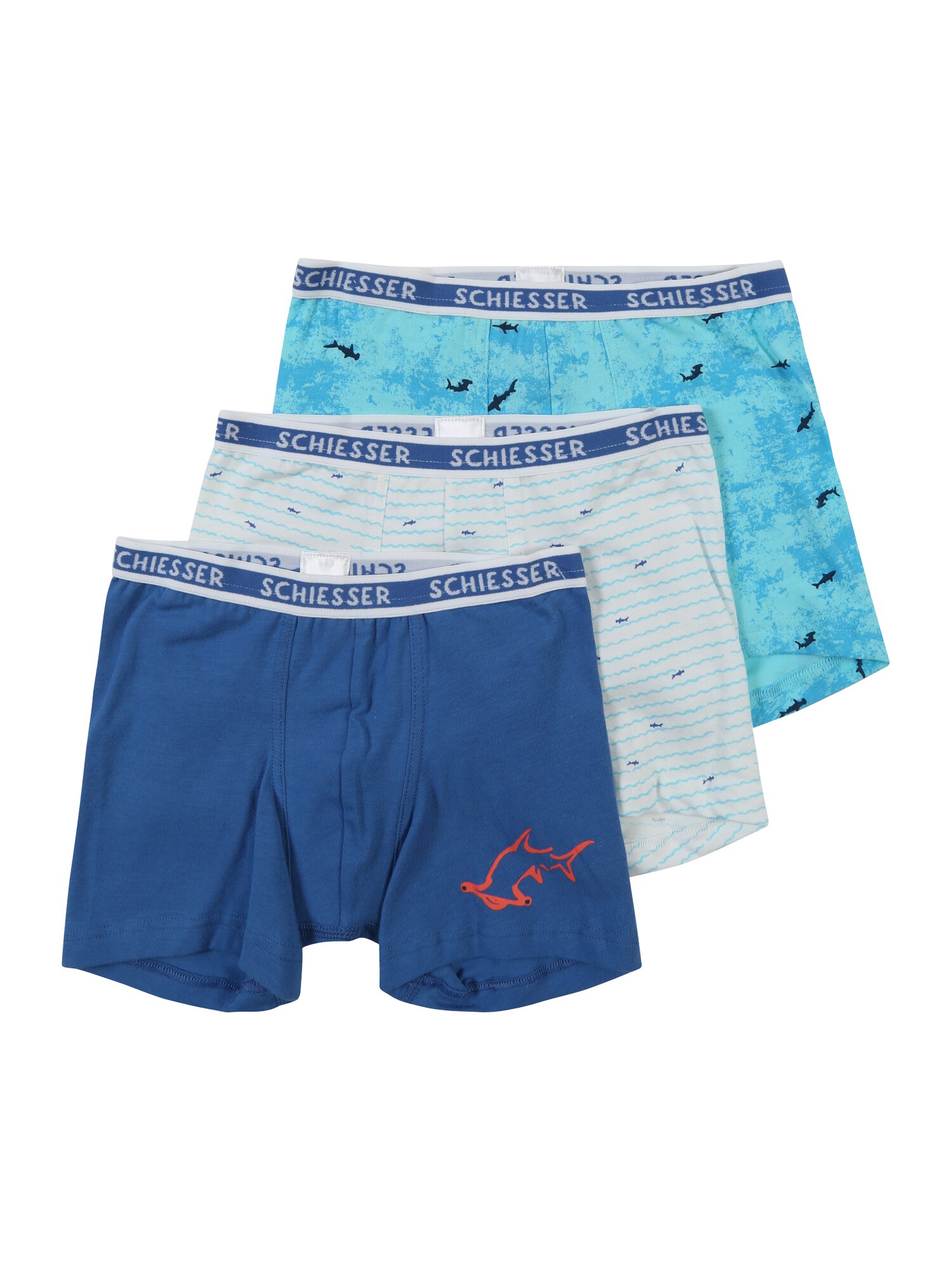 Schiesser Jongens Onderbroek Blauw schiesser kopen in de aanbieding