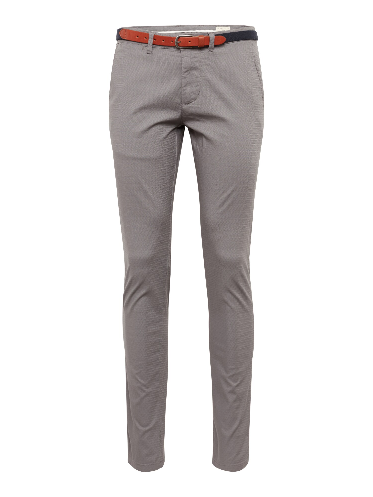 Selected Homme Heren Chino Shhyard Rookgrijs Zwart selected homme kopen in de aanbieding
