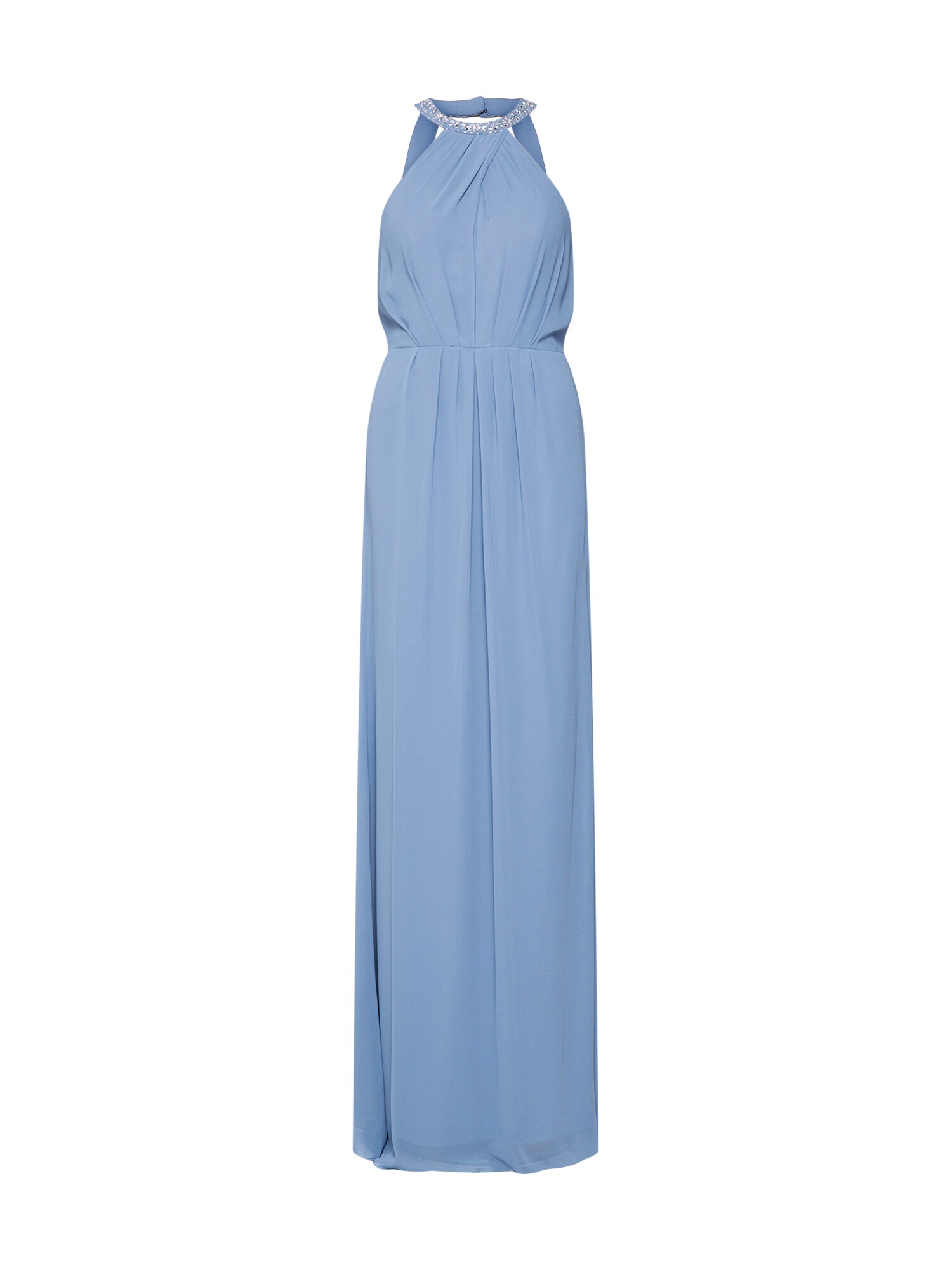 Star Night Dames Avondjurk Long Dress Chiffon Lichtblauw star night kopen in de aanbieding