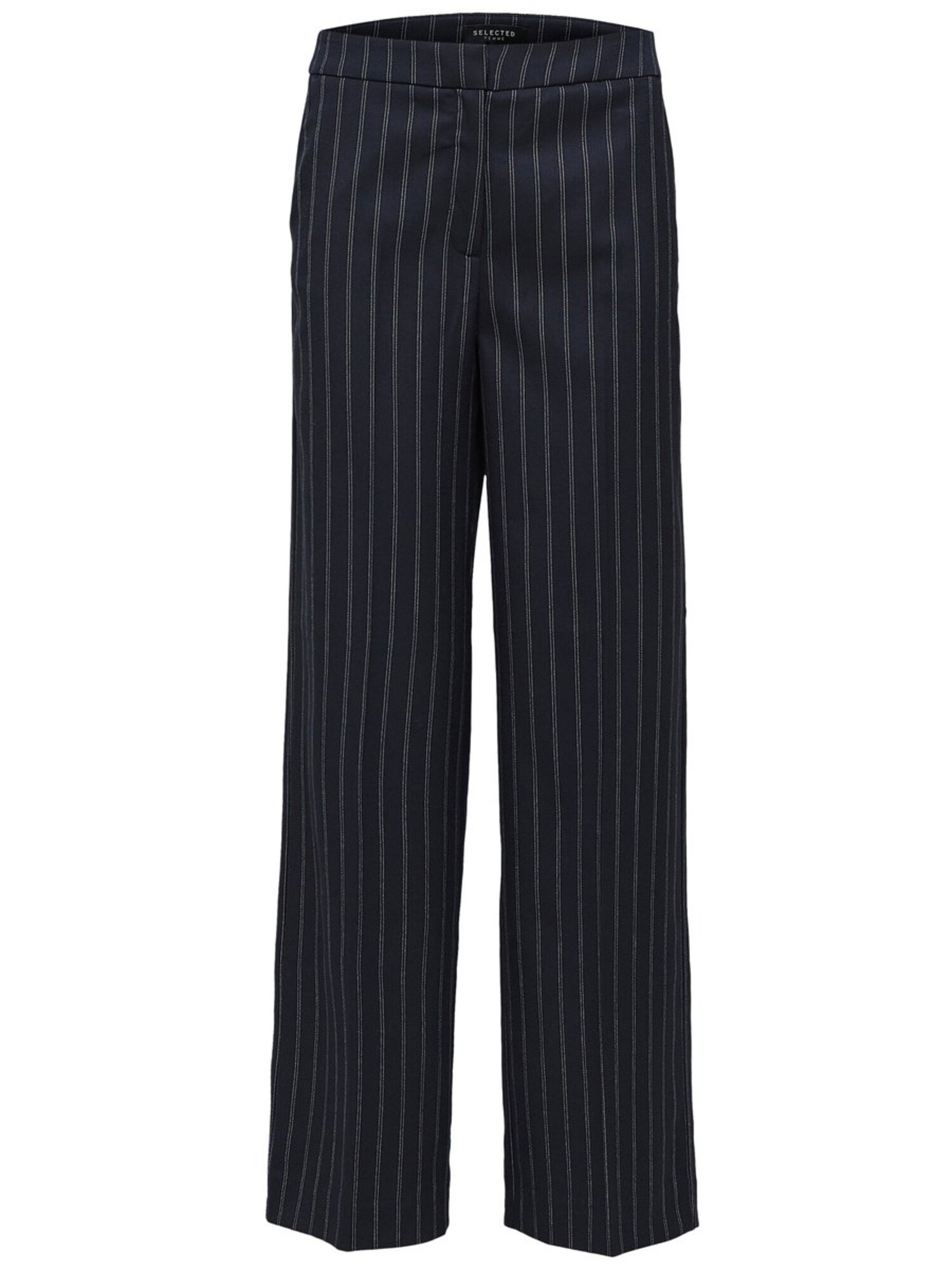 Selected Femme Dames Broek Donkerblauw selected femme kopen in de aanbieding