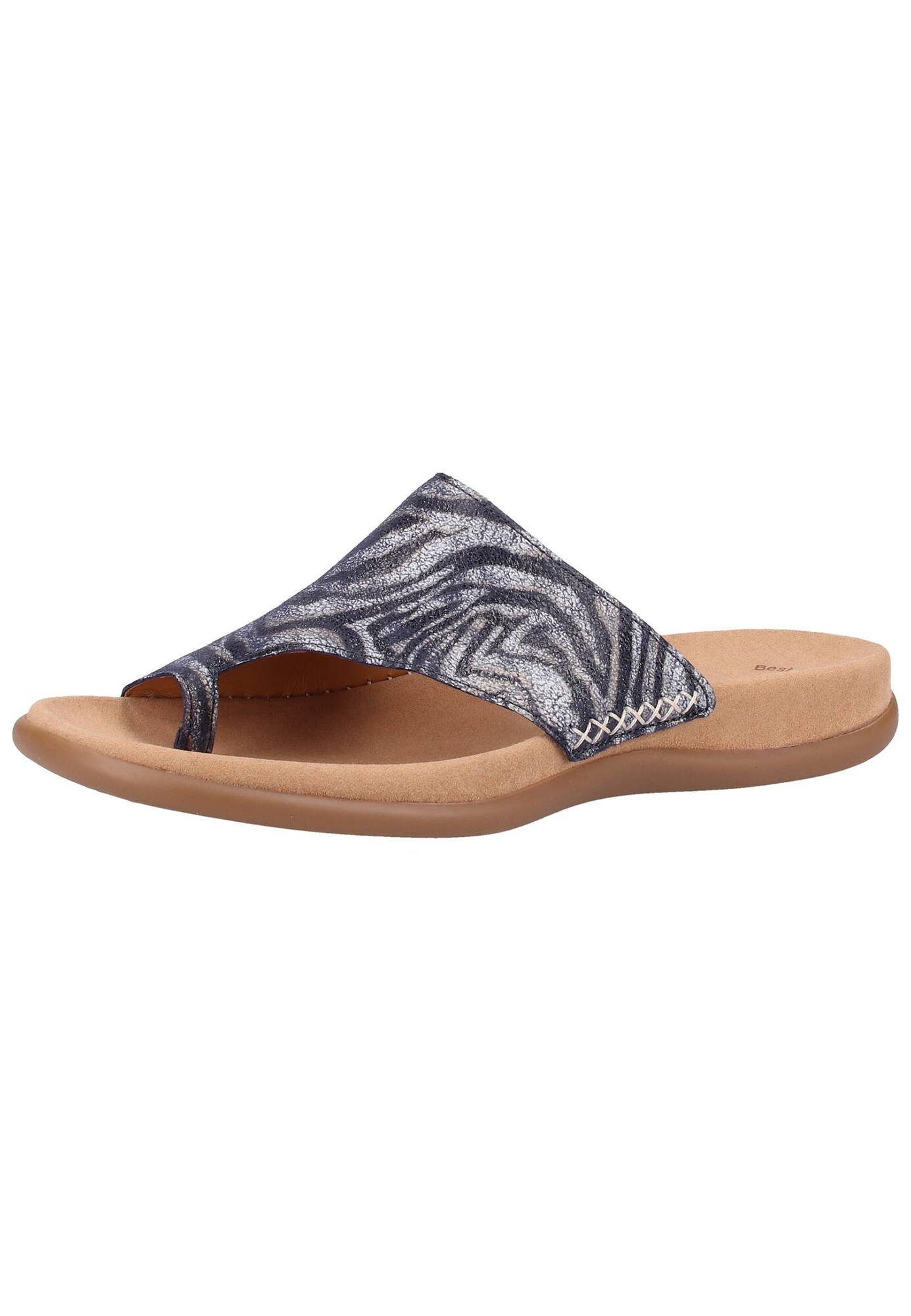 Gabor Dames Teenslipper Blauw Opaal gabor kopen in de aanbieding