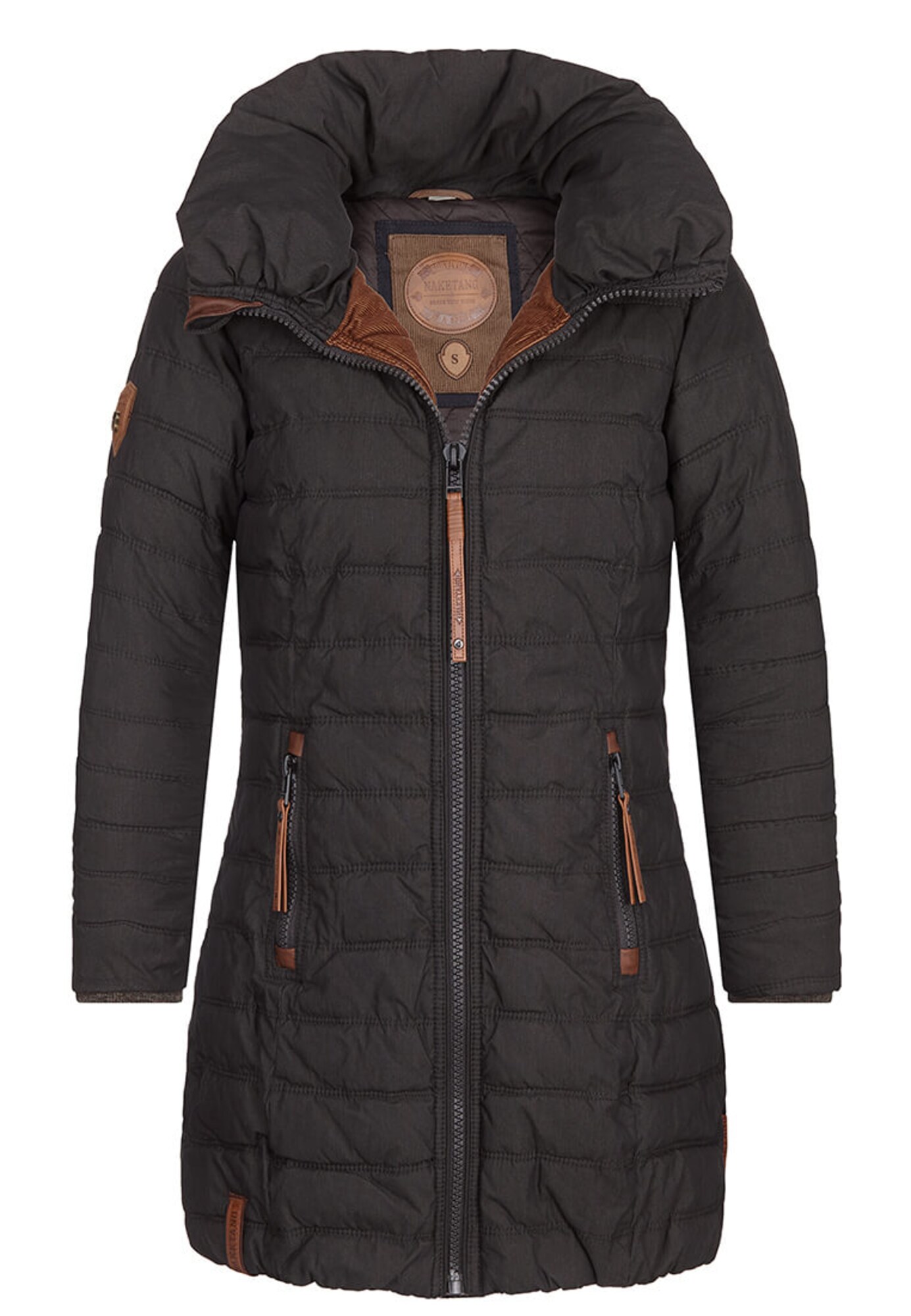 Naketano Dames Wintermantel Donkergrijs naketano kopen in de aanbieding