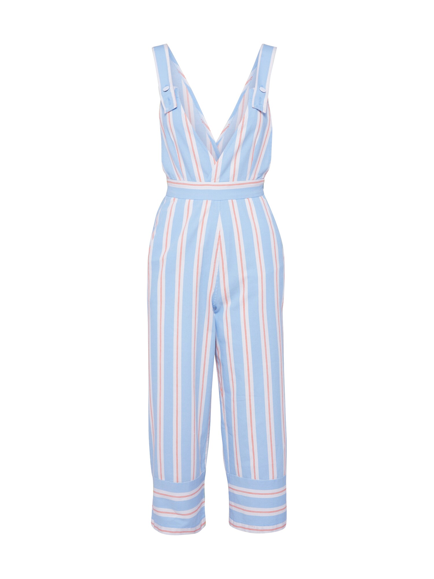 Edited Dames Jumpsuit Nuala Creme Blauw Sinaasappel edited kopen in de aanbieding