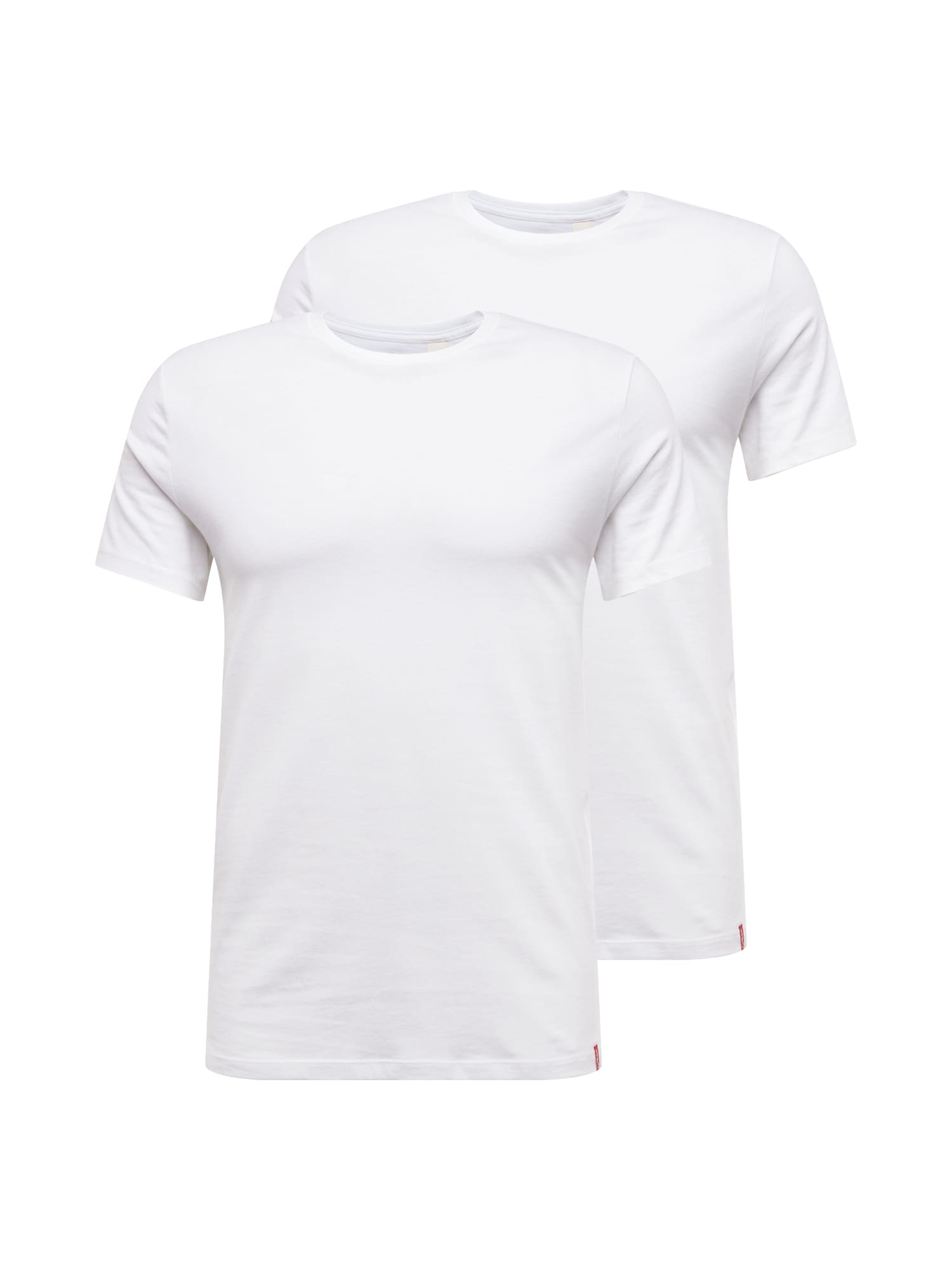 LEVI'S ® Tričko 'Slim 2 Pack Crewneck '  biela