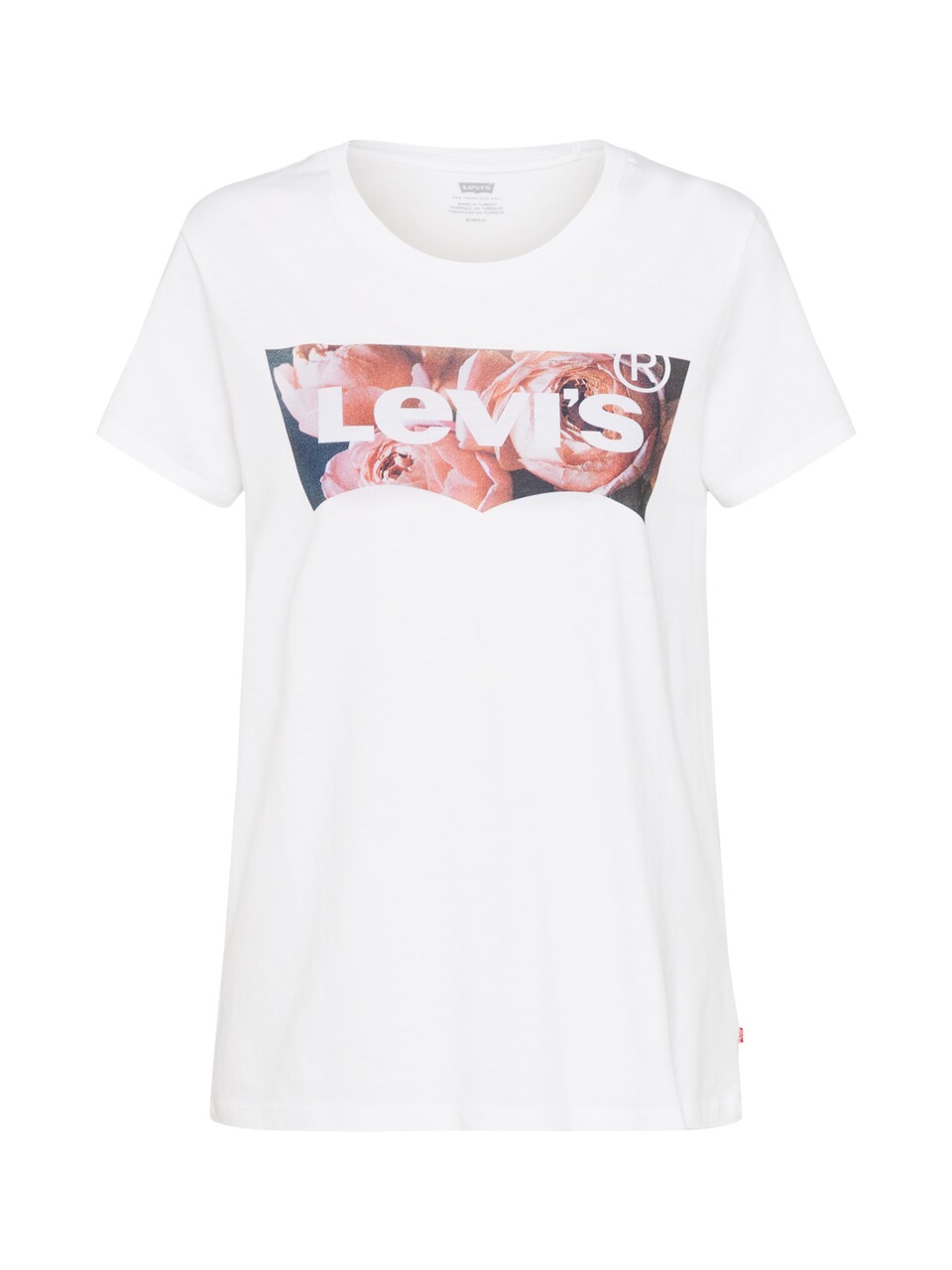 T-shirt 'Perfect Tee' rosa / gammalrosa / svart