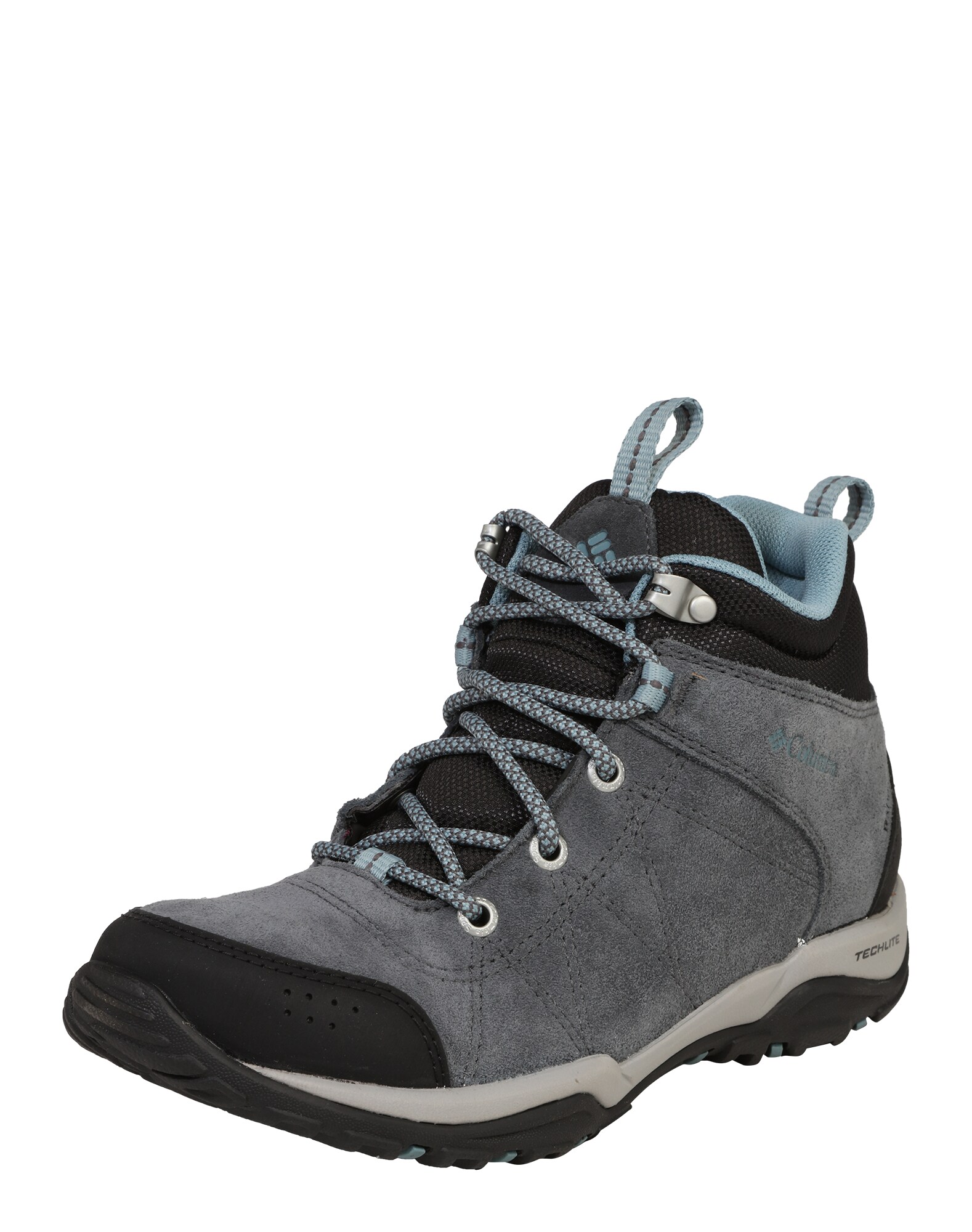 Columbia Dames Boots Fire Venture Grijs Zwart columbia kopen in de aanbieding