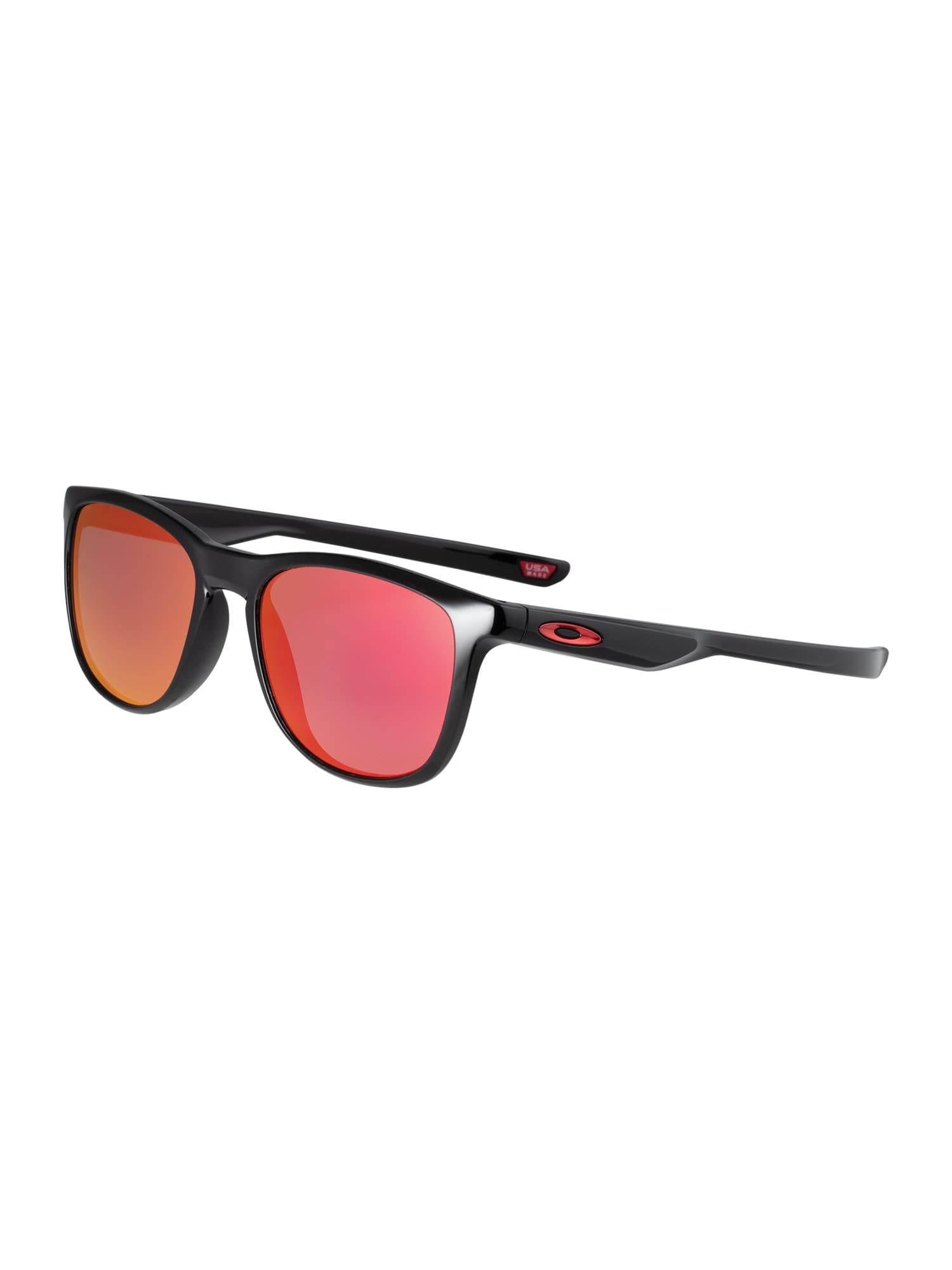 OAKLEY Sporta saulesbrilles 'TRILLBE X' sarkans / melns
