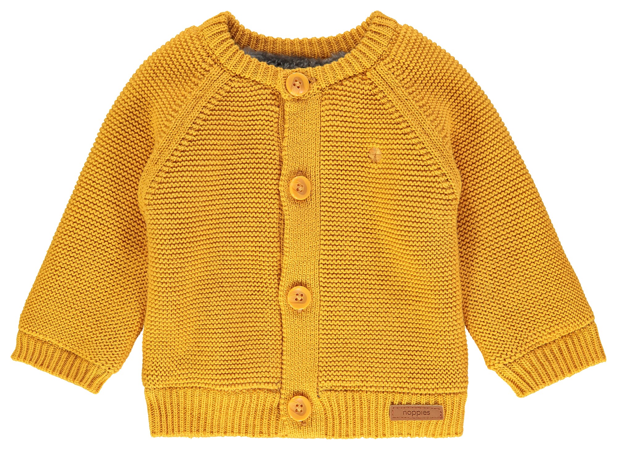 Noppies Meisjes Gebreid Vest Lou Sinaasappel noppies kopen in de aanbieding