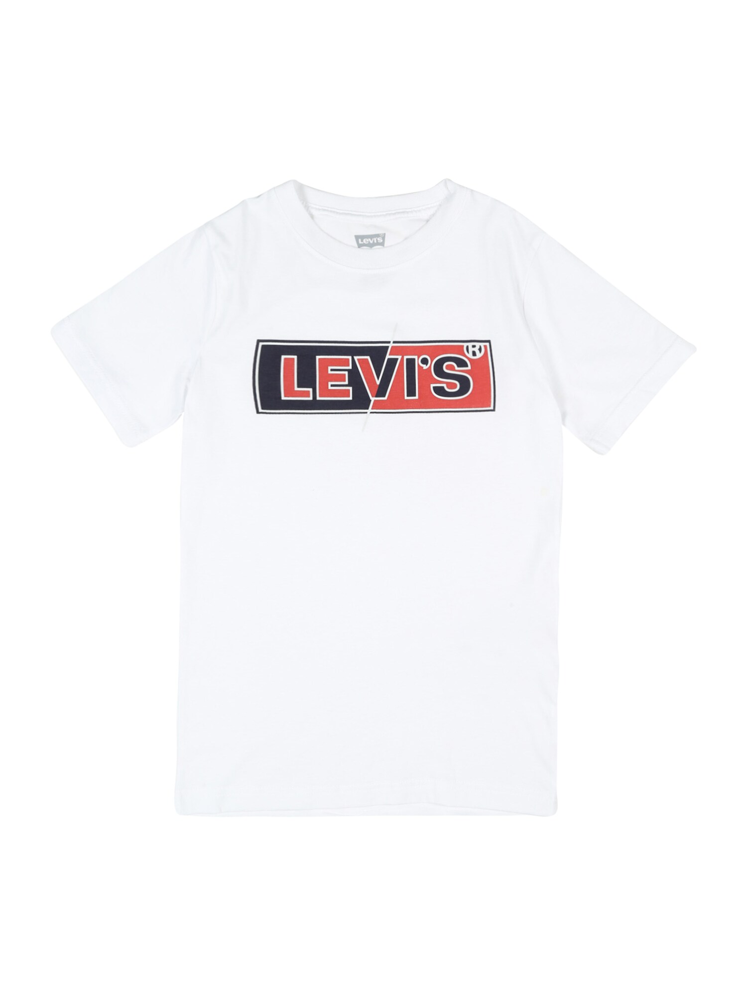 LEVI'S Marškinėliai  balkšva / nakties mėlyna / raudona