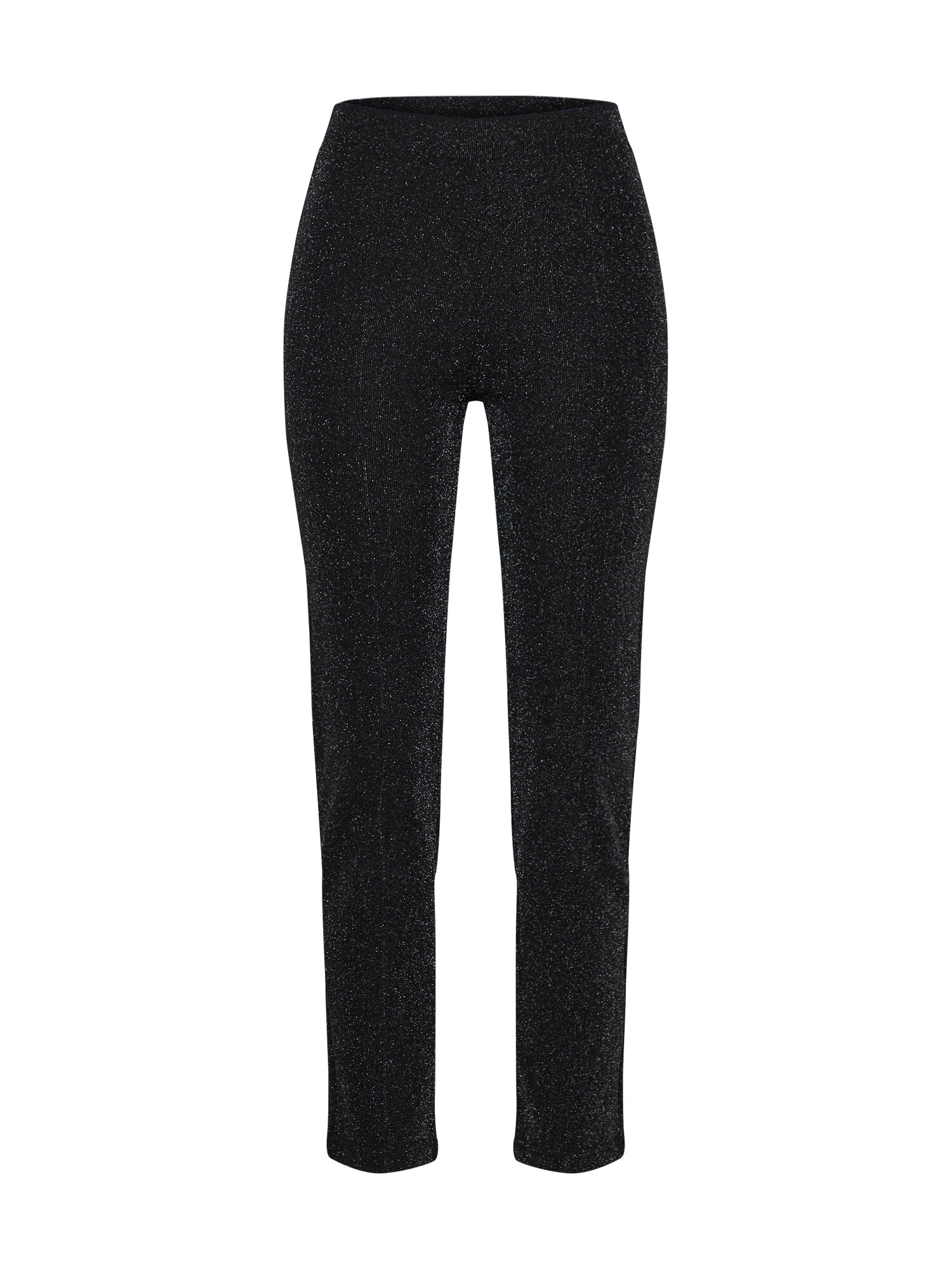 Pieces Dames Broek Zwart Gemeleerd pieces kopen in de aanbieding