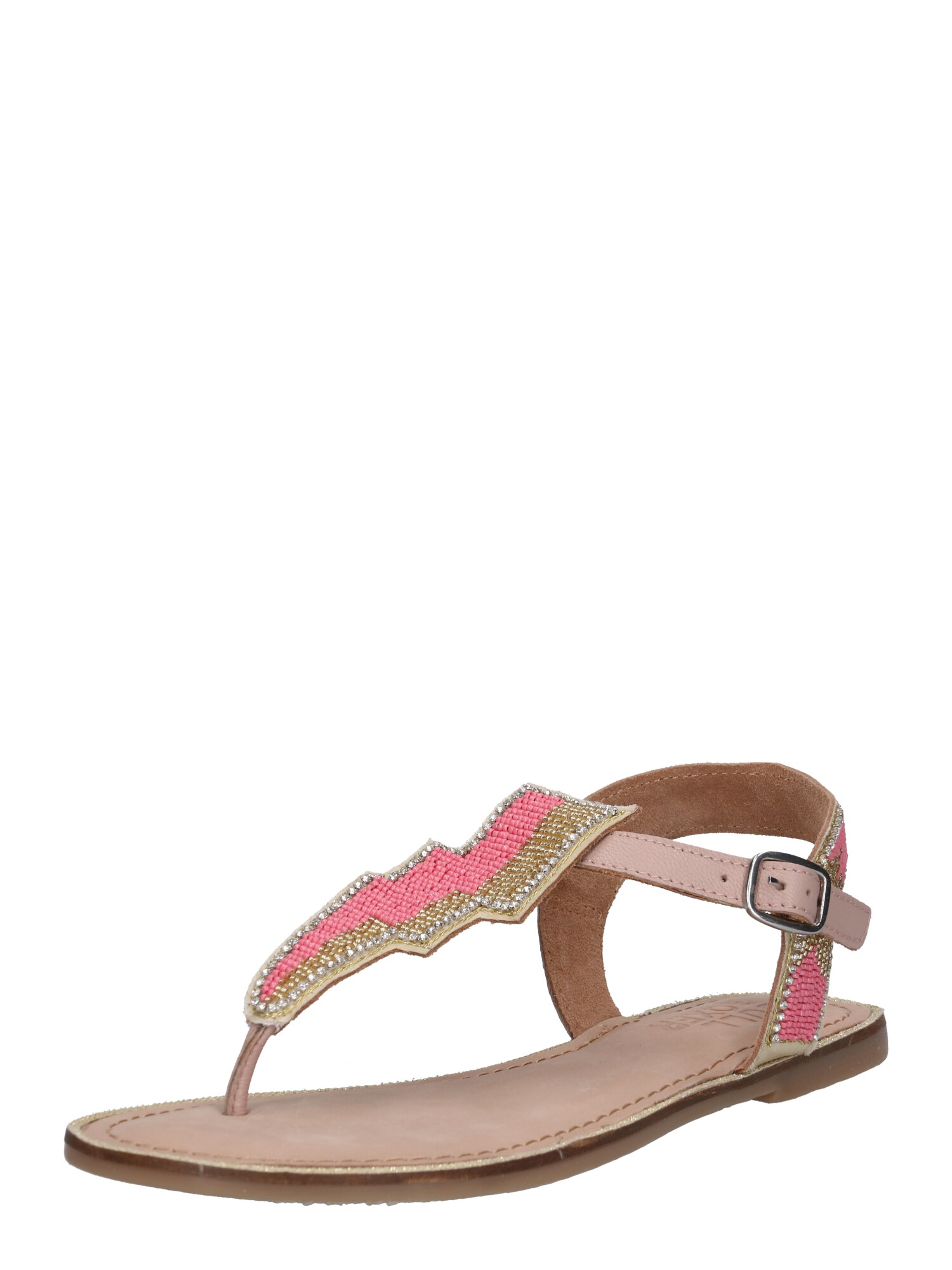 Bullboxer Dames Teenslipper Lichtbruin Rosa bullboxer kopen in de aanbieding