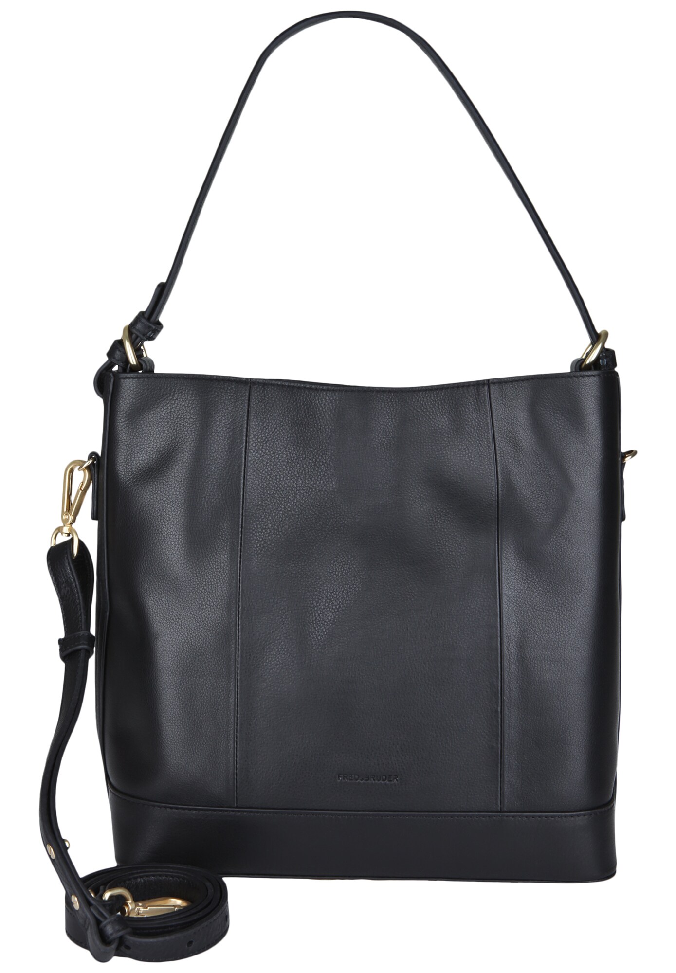 Fredsbruder Dames Schoudertas Ace Zwart fredsbruder kopen in de aanbieding