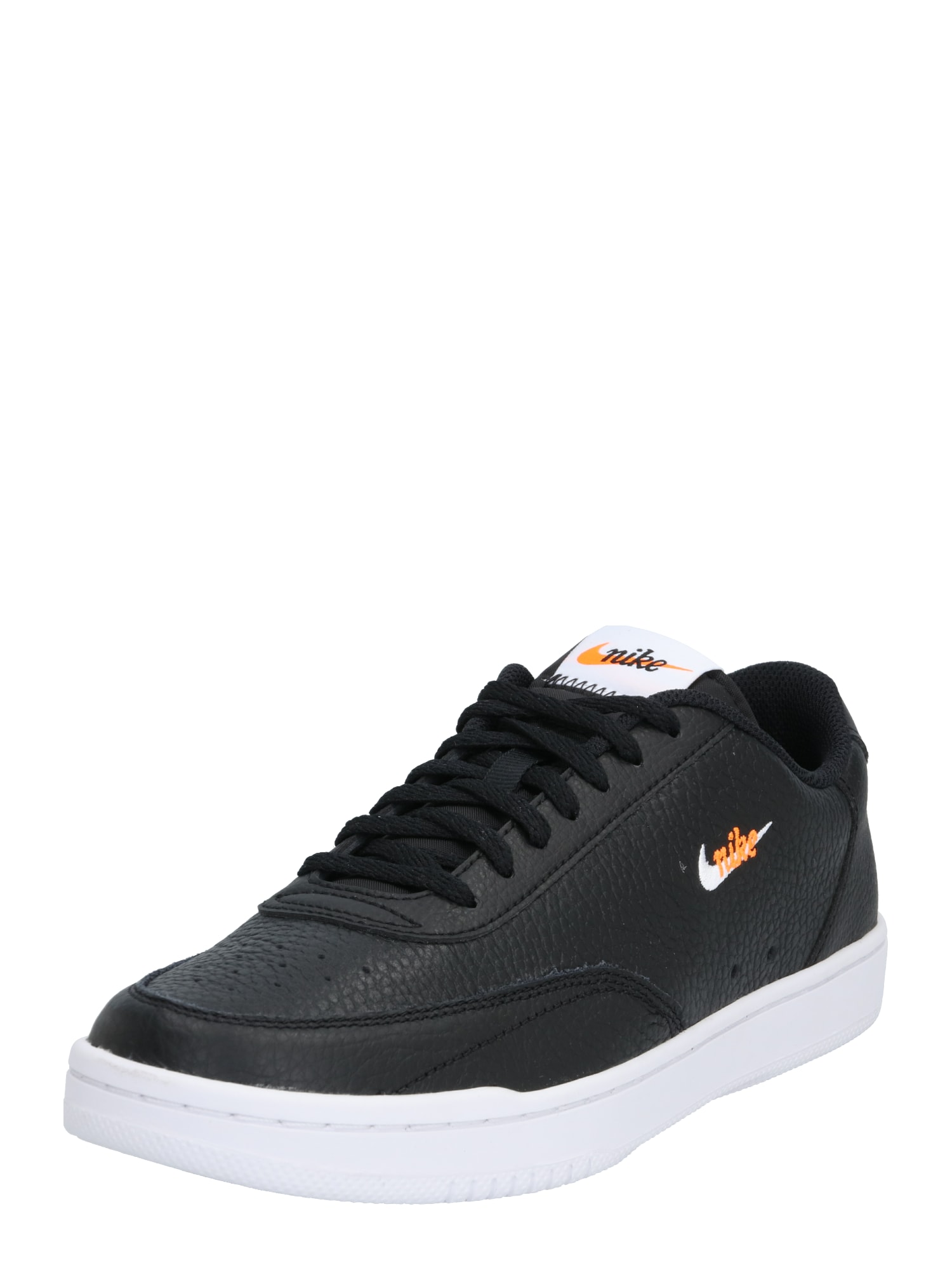 Nike Sportswear Sportbačiai be auliuko 'Court Vintage'  balta / juoda