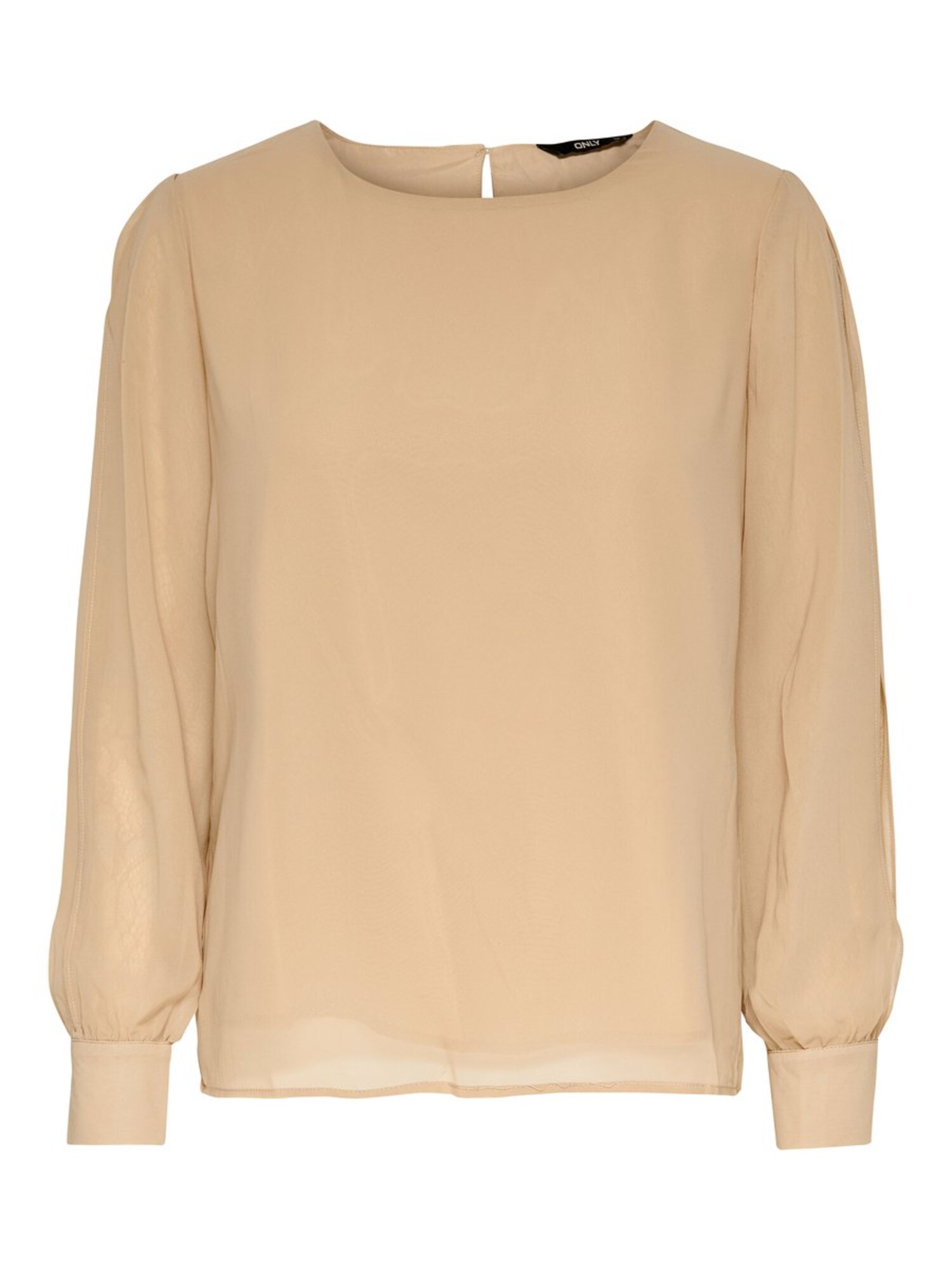 Only Dames Blouse Beige only kopen in de aanbieding