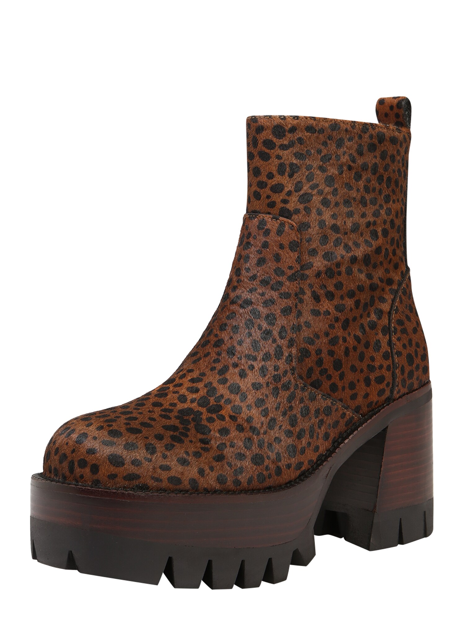 Jeffrey Campbell Aulinukai 'QUAVO'  juoda / ruda