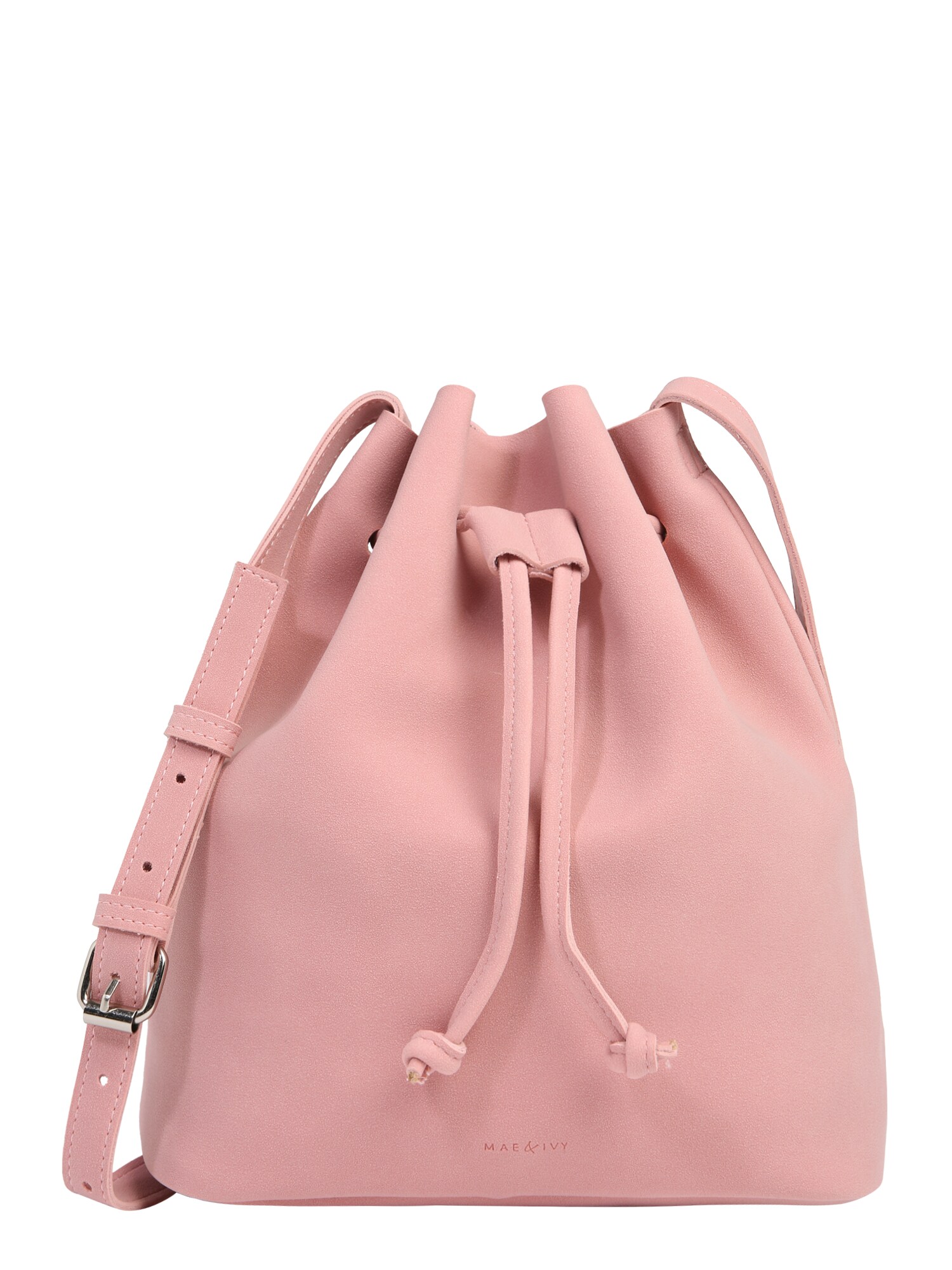 Mae Ivy Dames Buideltas Mila Bucket Bag Nude mae ivy kopen in de aanbieding
