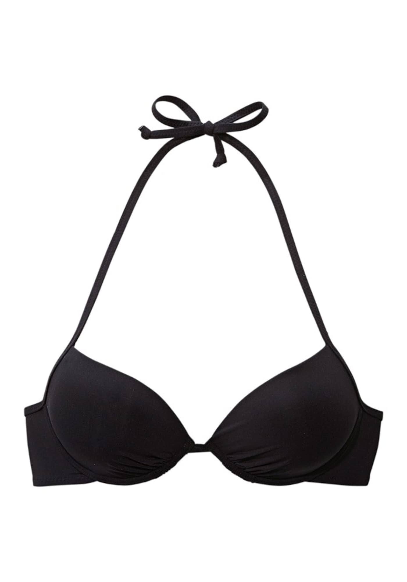 BUFFALO Bikinový top 'Happy'  čierna
