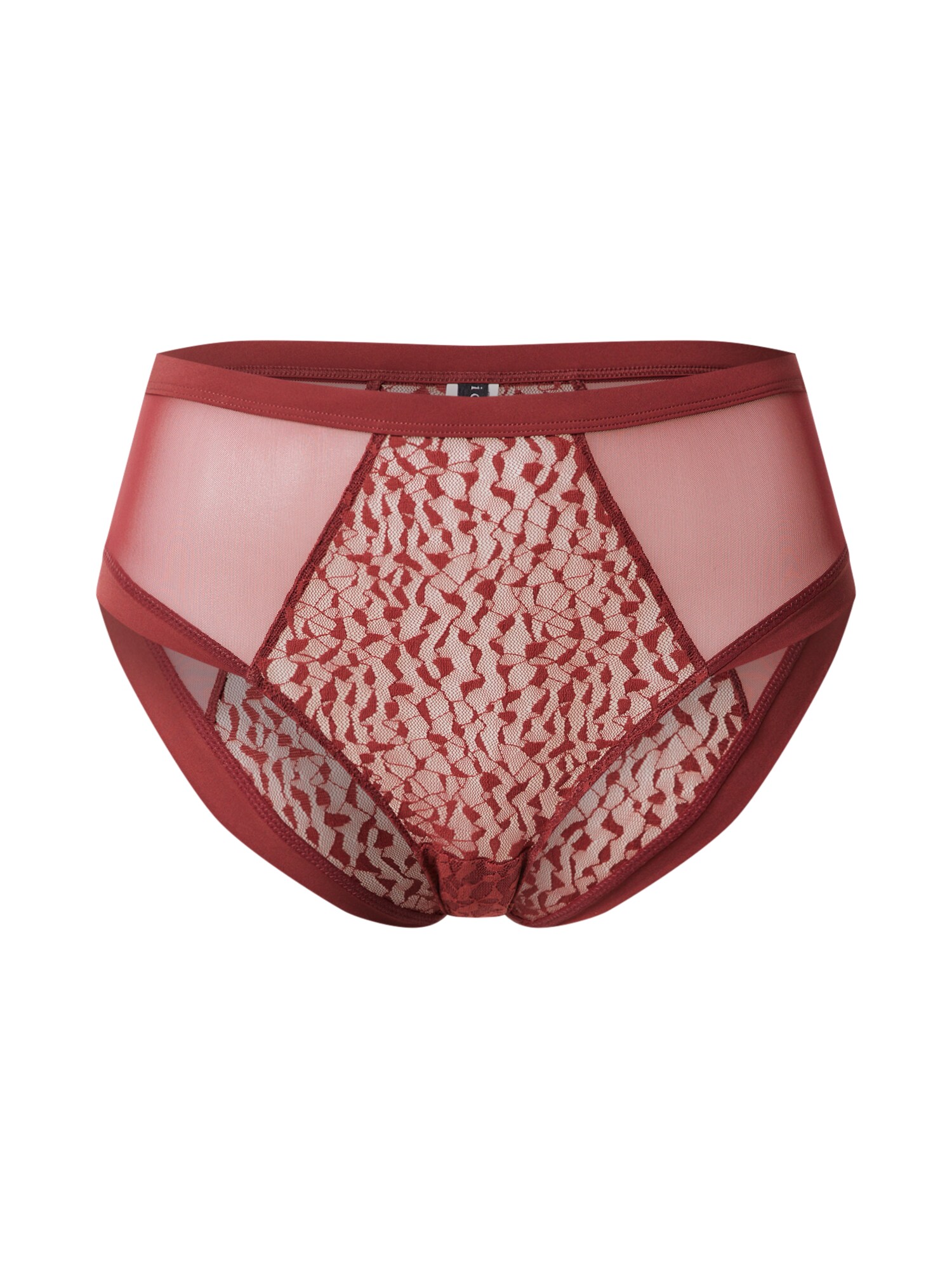 Icone Lingerie Kelnaitės paaukštintu liemeniu 'KARLIE'  raudona / vyno raudona spalva