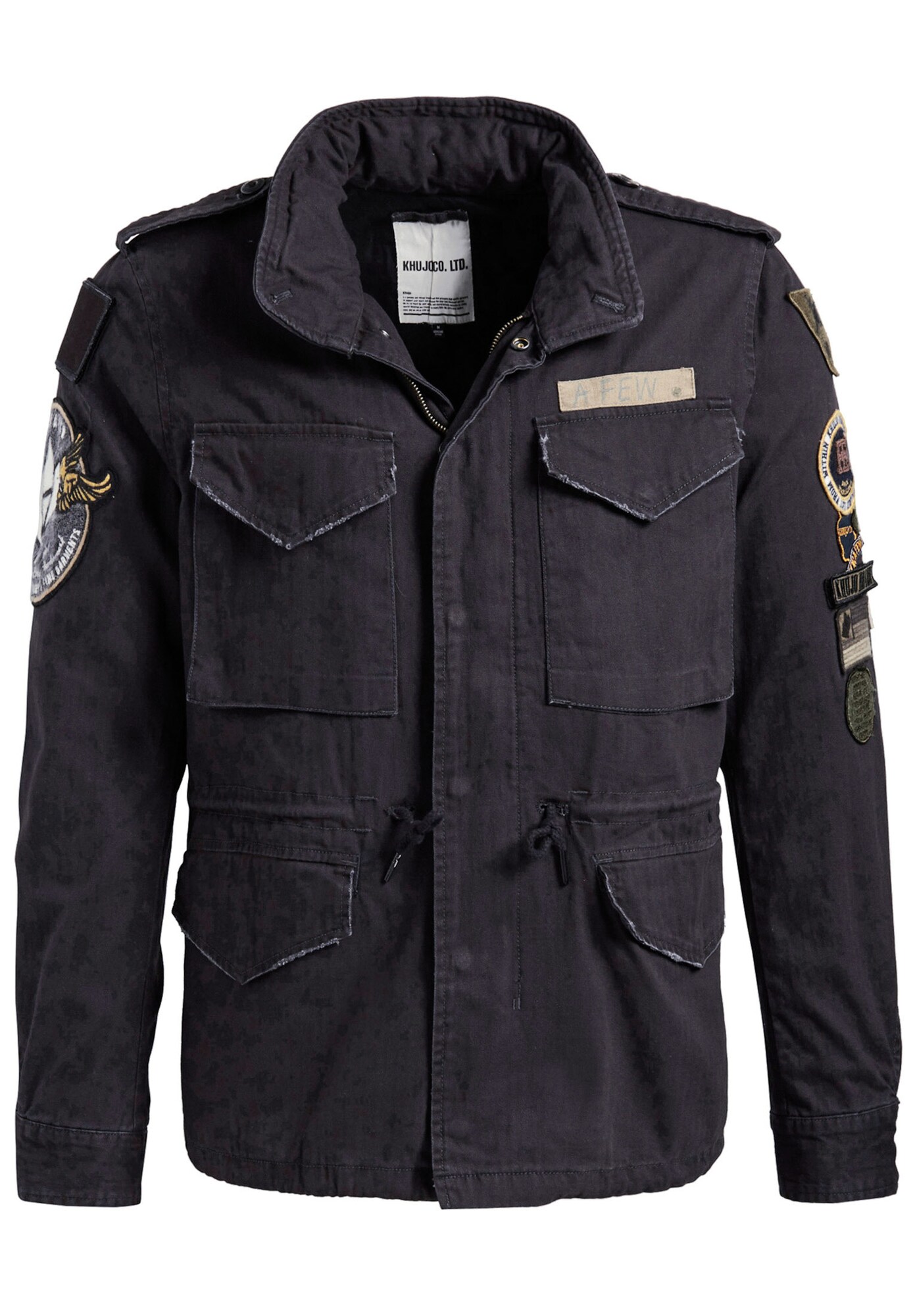 Khujo Heren Tussenjas Zwart khujo kopen in de aanbieding