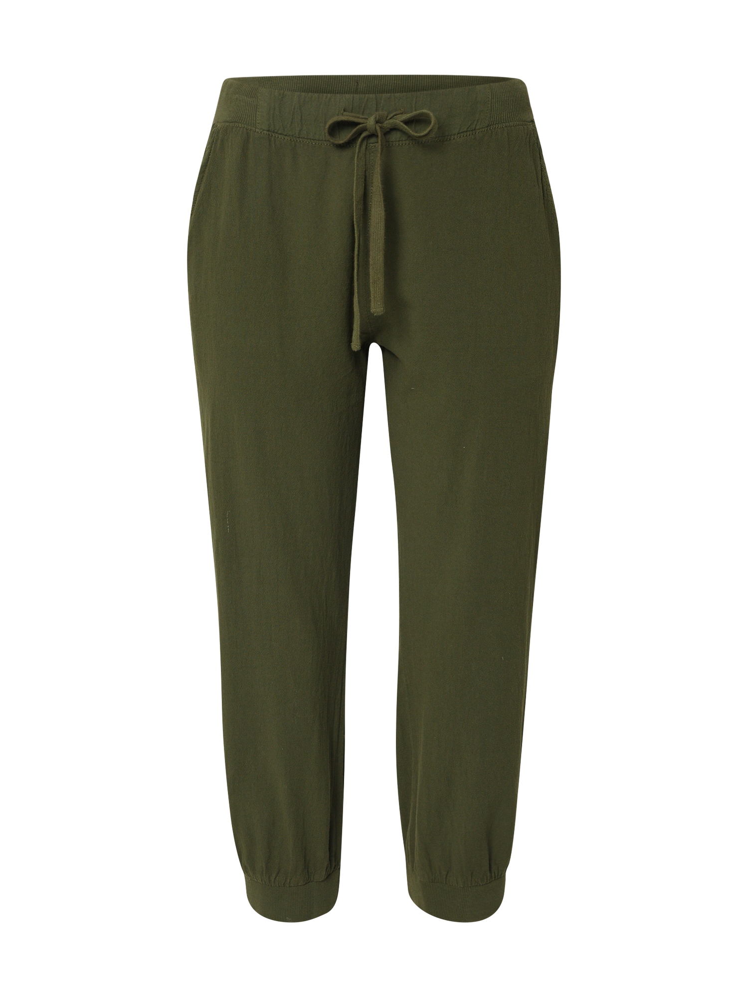 Kaffe Pantaloni Naya Capri  verde închis