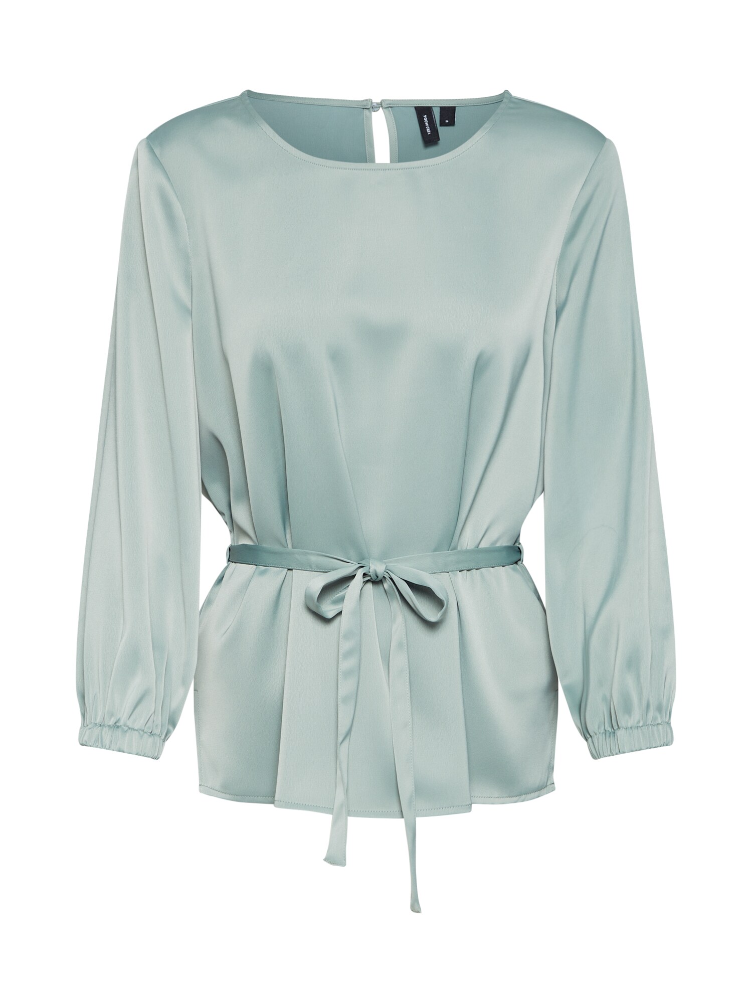 Vero Moda Dames Blouse Vmayla 78 Tie Top Groen vero moda kopen in de aanbieding