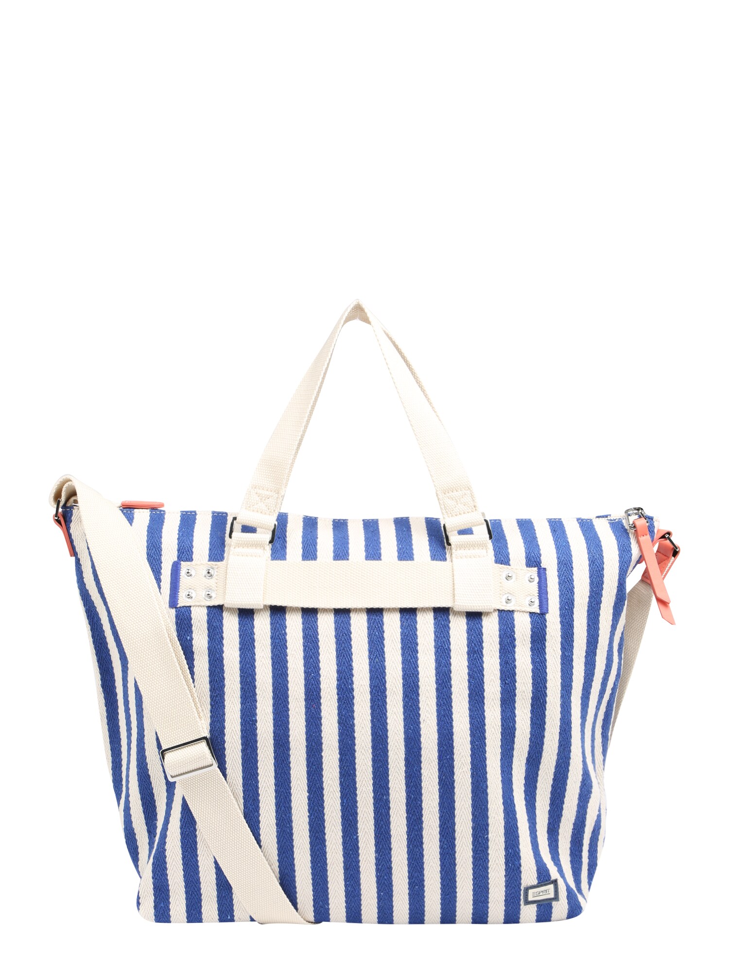 Esprit Dames Shopper Blauw Wit esprit kopen in de aanbieding