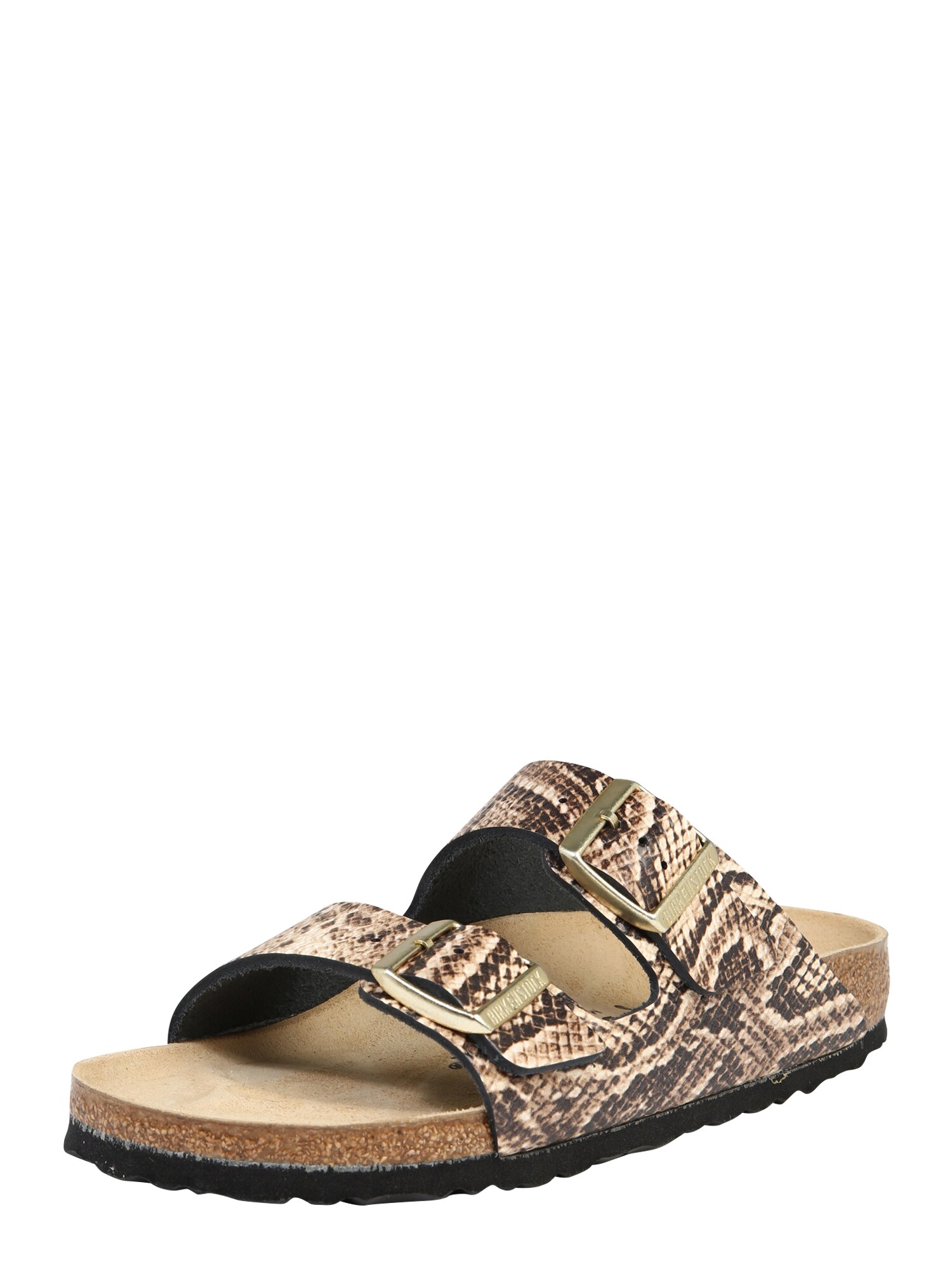 BIRKENSTOCK Šlepetės 'Arizona Snake'  smėlio / ruda
