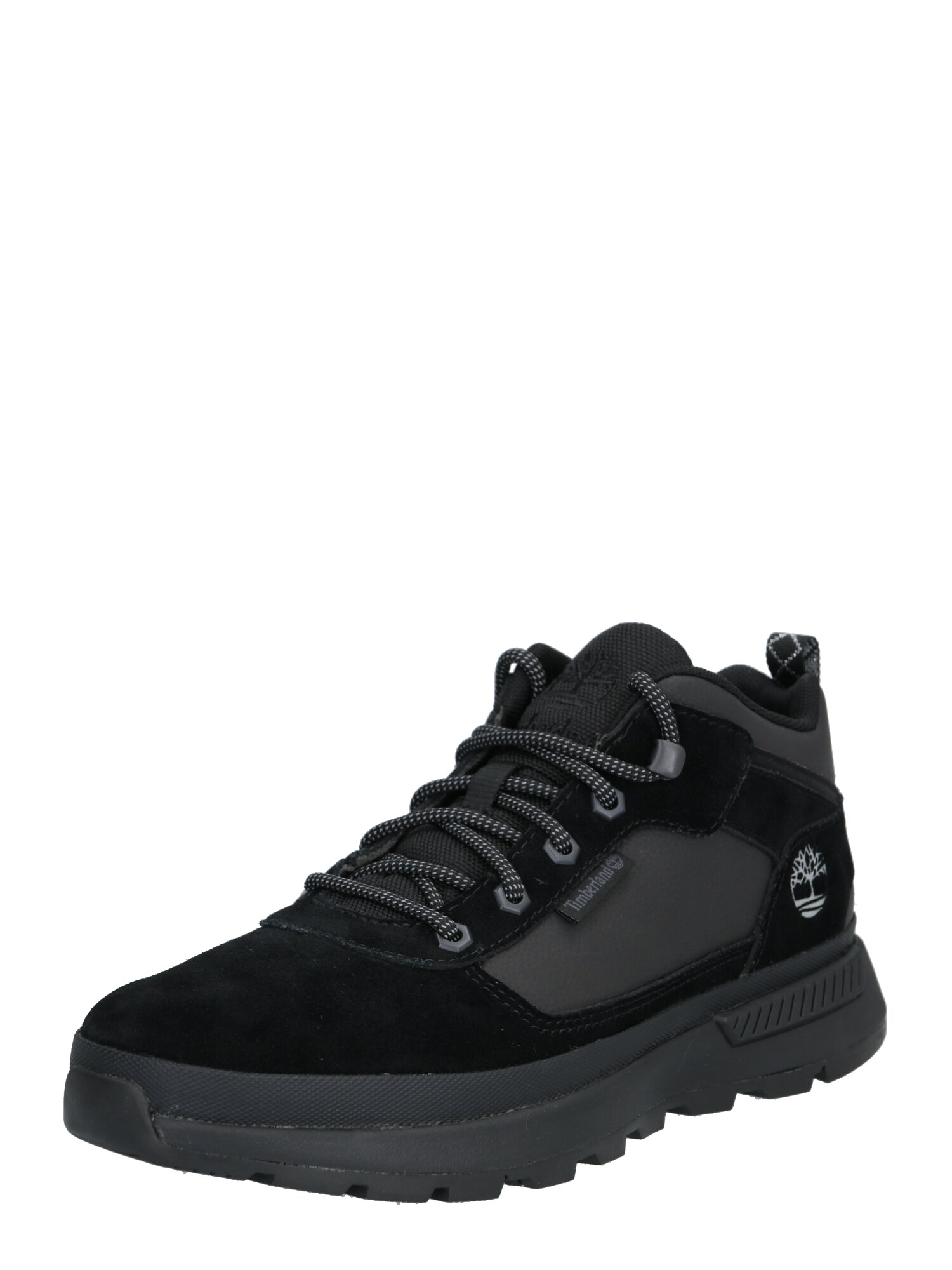 TIMBERLAND Auliniai batai su raišteliais 'Field Trekker'  tamsiai pilka / juoda
