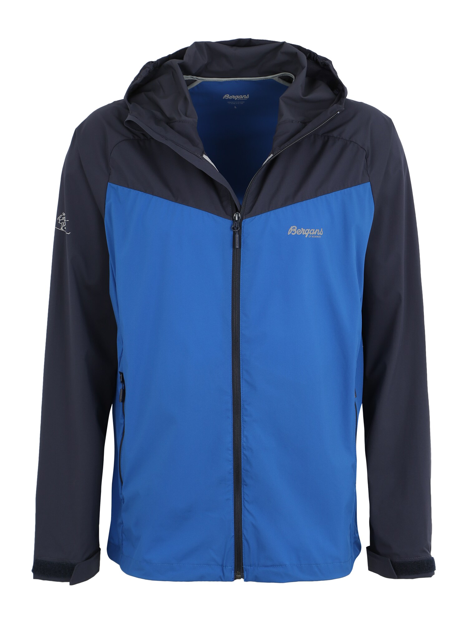Bergans Heren Sportjas Microlight Blauw Donkerblauw bergans kopen in de aanbieding