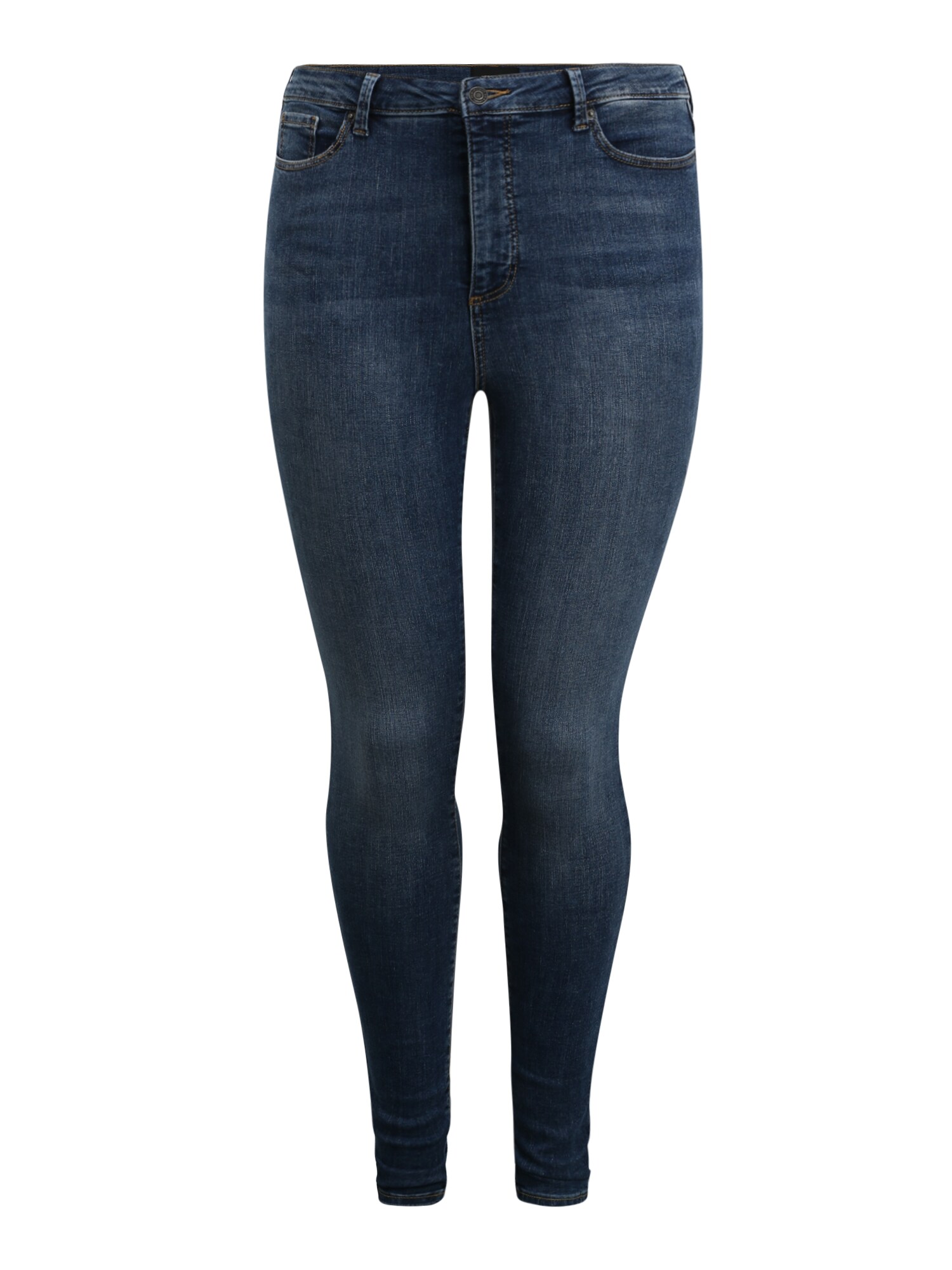 Vero Moda Curve Džinsai 'VMSOPHIACURVE HR SKINNY JEANS MD- K NOOS'  tamsiai (džinso) mėlyna